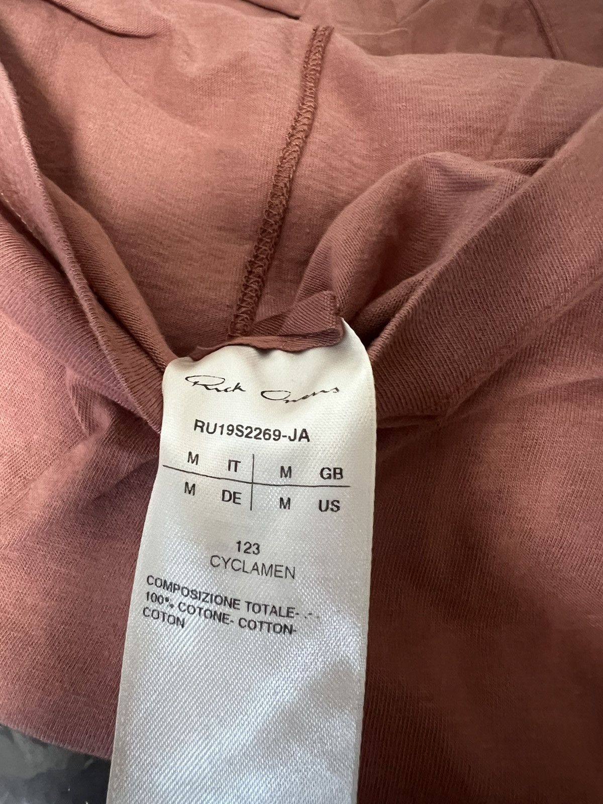 Rick Owens Rick owens ss19 srewneck short levels t shirt sz m Size US M / EU 48-50 / 2 - 3 Thumbnail