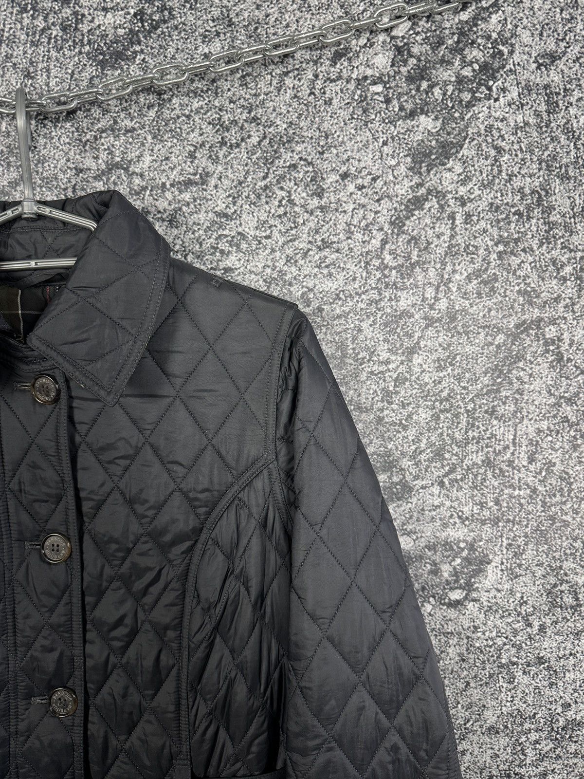 Barbour Women’s Barbour Ennerdale Trench Coat Quilted Jacket UK 10 Size M / US 6-8 / IT 42-44 - 2 Thumbnail