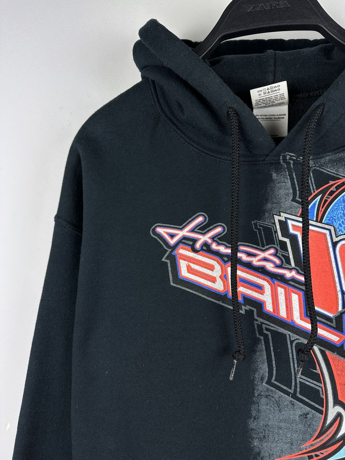 Vintage Vintage Y2K Hunter Bailey 19 Racing Hoodie Size US M / EU 48-50 / 2 - 11 Thumbnail