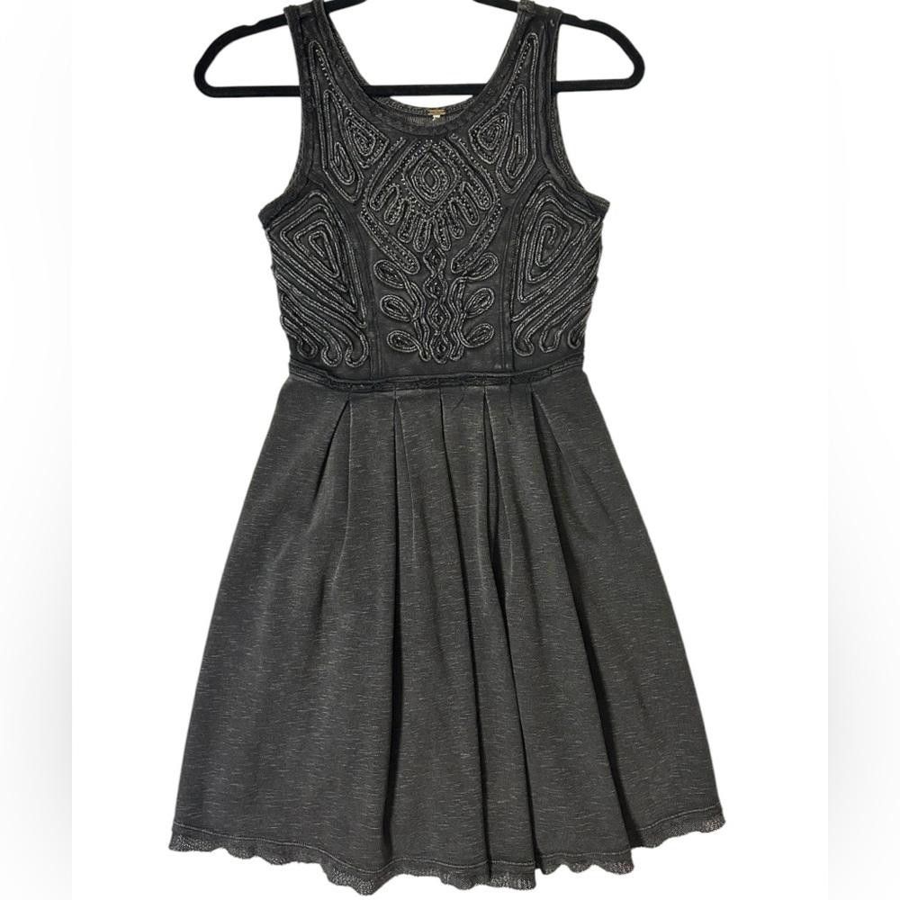 Free People Free People l Beaded Cutout Dress Small Size S / US 4 / IT 40 - 2 Thumbnail