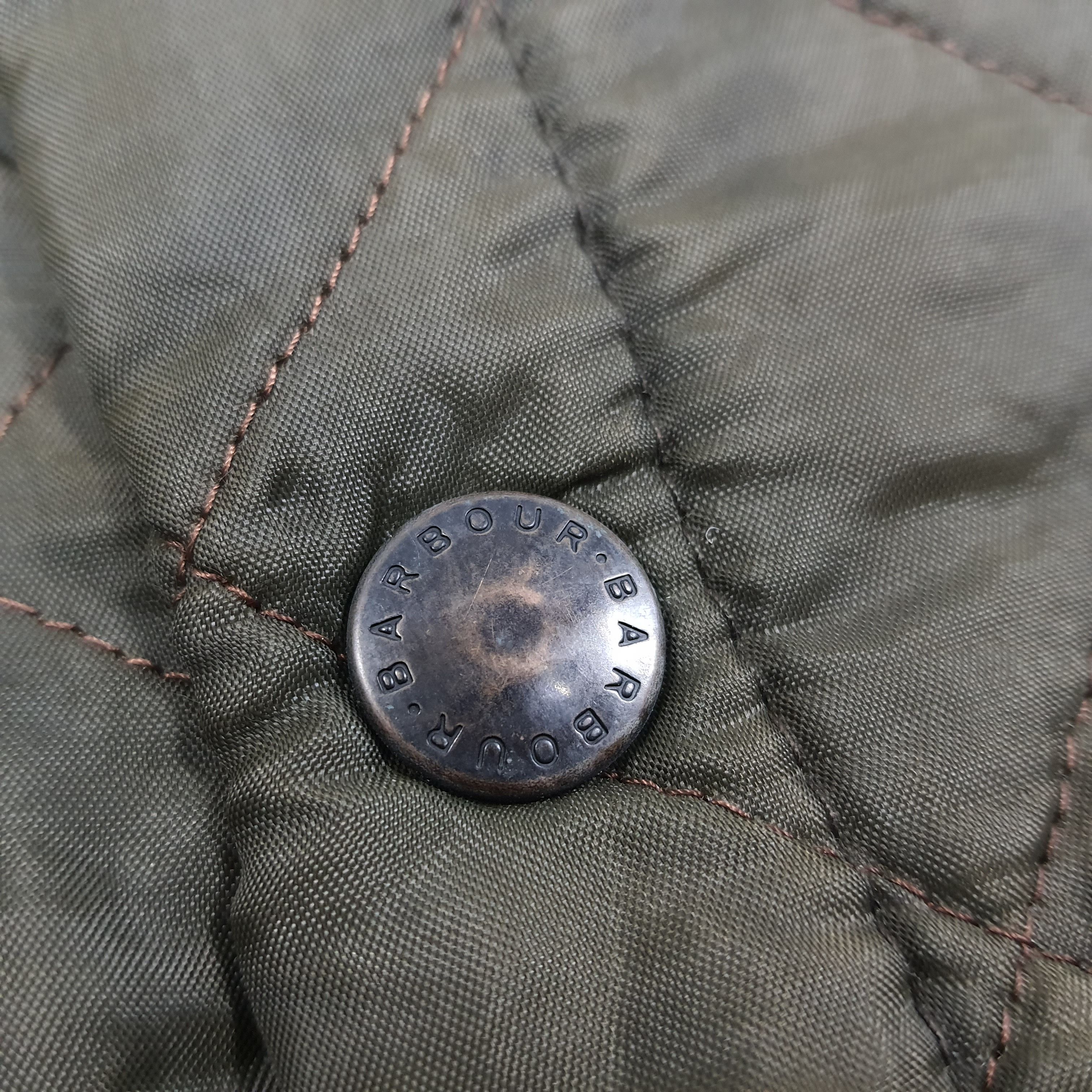 Barbour × Vintage Vintage Barbour Liddesdale Corduroy Collar Jacket C231N17 Size US M / EU 48-50 / 2 - 5 Thumbnail