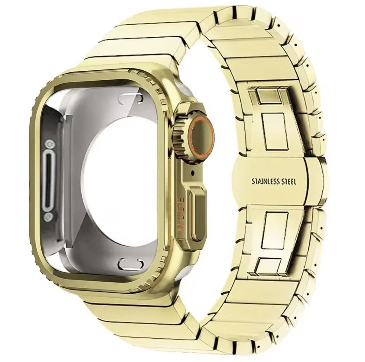 Jewelry Case+Strap for Apple Watch Band- Gold- 49 Mm Size ONE SIZE - 6 Thumbnail