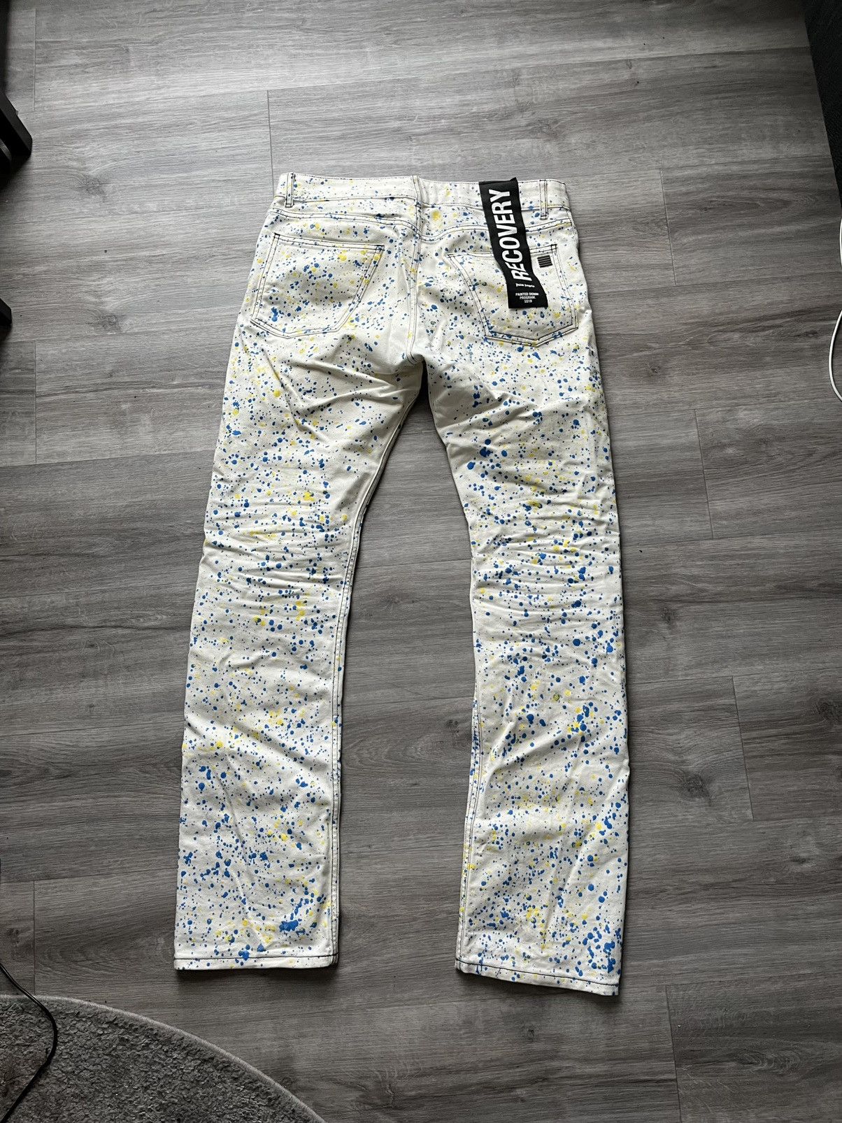 Palm Angels Palm Angels paint splatter denim jeans SS19 Size US 32 / EU 48 - 3 Thumbnail
