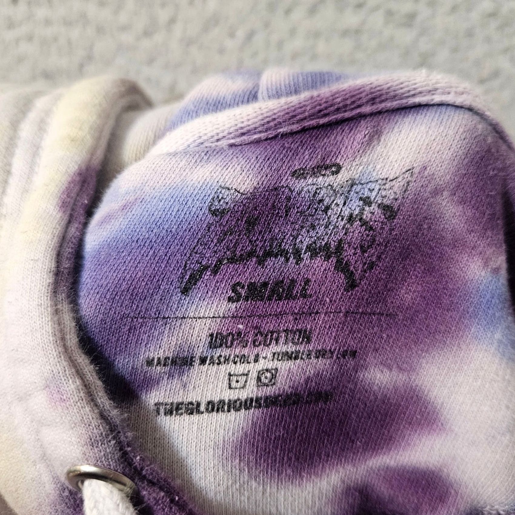 Vintage VINTAGE Flatbush Zombies Hoodie Pullover Tie Dye Purple White Mens Size S Size US S / EU 44-46 / 1 - 3 Thumbnail