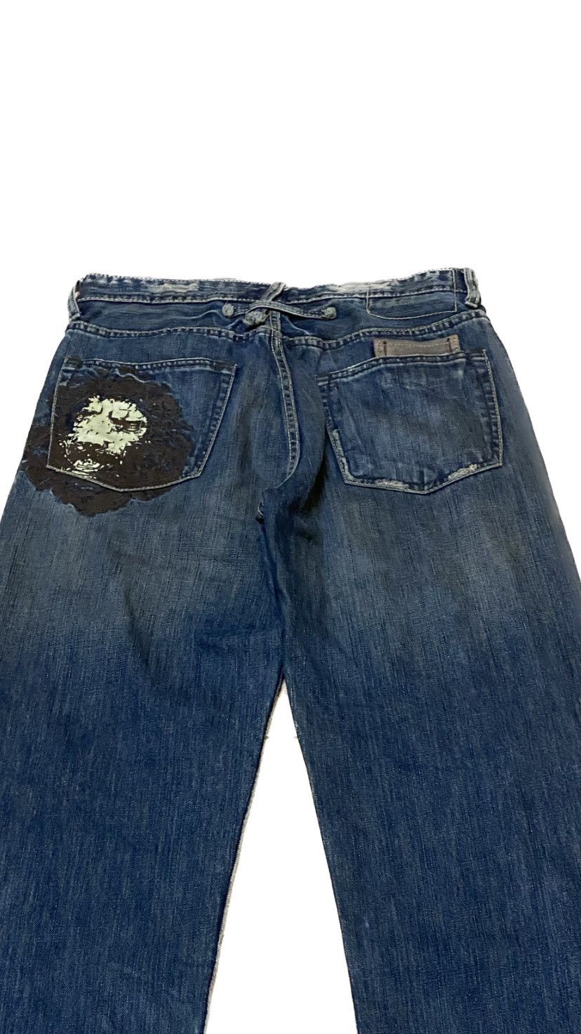 Japanese Brand × Live Mechanics Live Mechanics Denim Jeans vintage Size US 33 - 2 Thumbnail