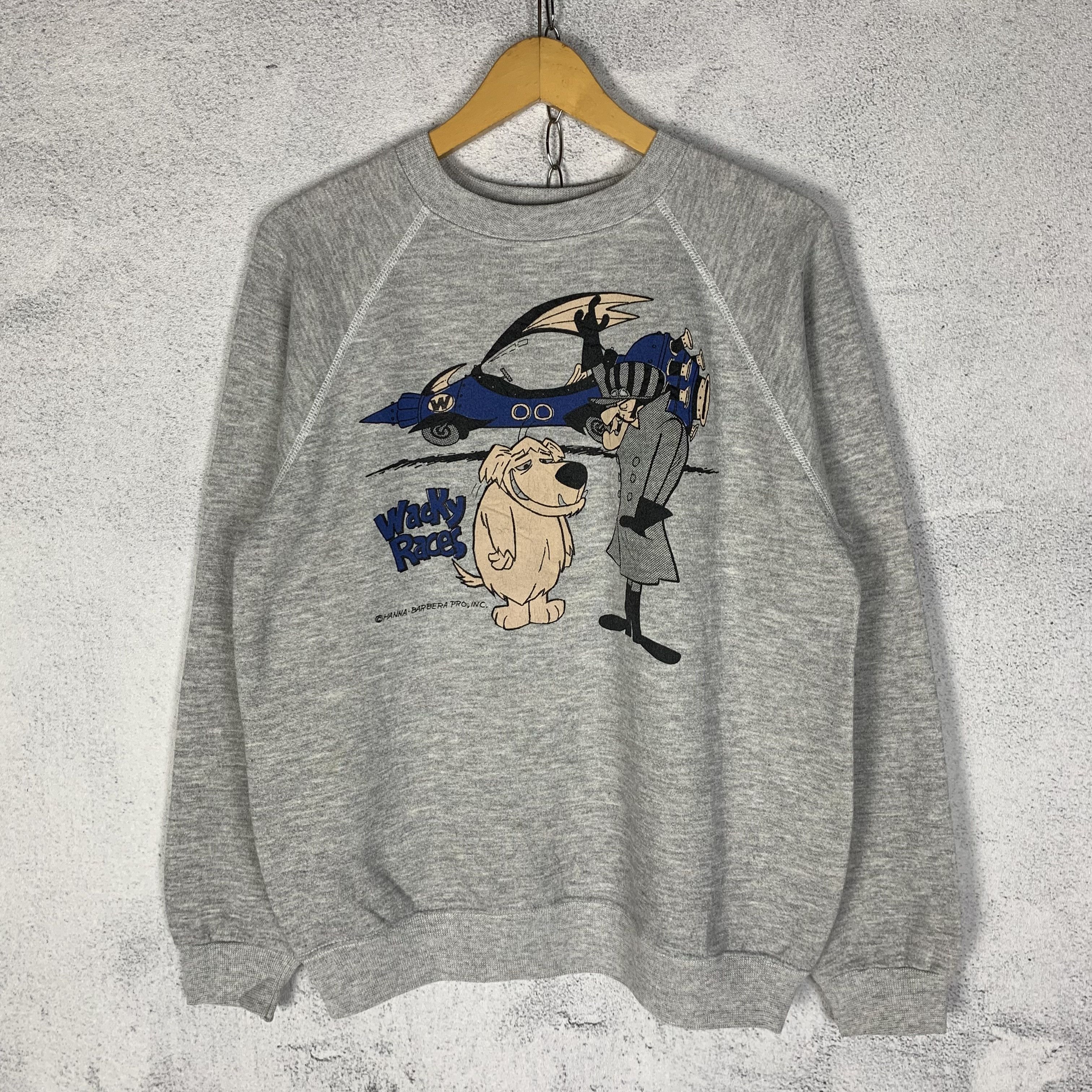 Warner Bros Vintage Wacky Races Hanna Barbera Sweatshirt Crewneck Size US L / EU 52-54 / 3 - 1 Thumbnail