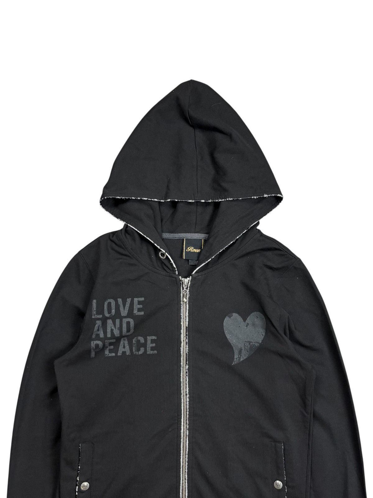 Hysteric Glamour 2000s Roen - Skull Zip Hoodie Size US M / EU 48-50 / 2 - 4 Thumbnail