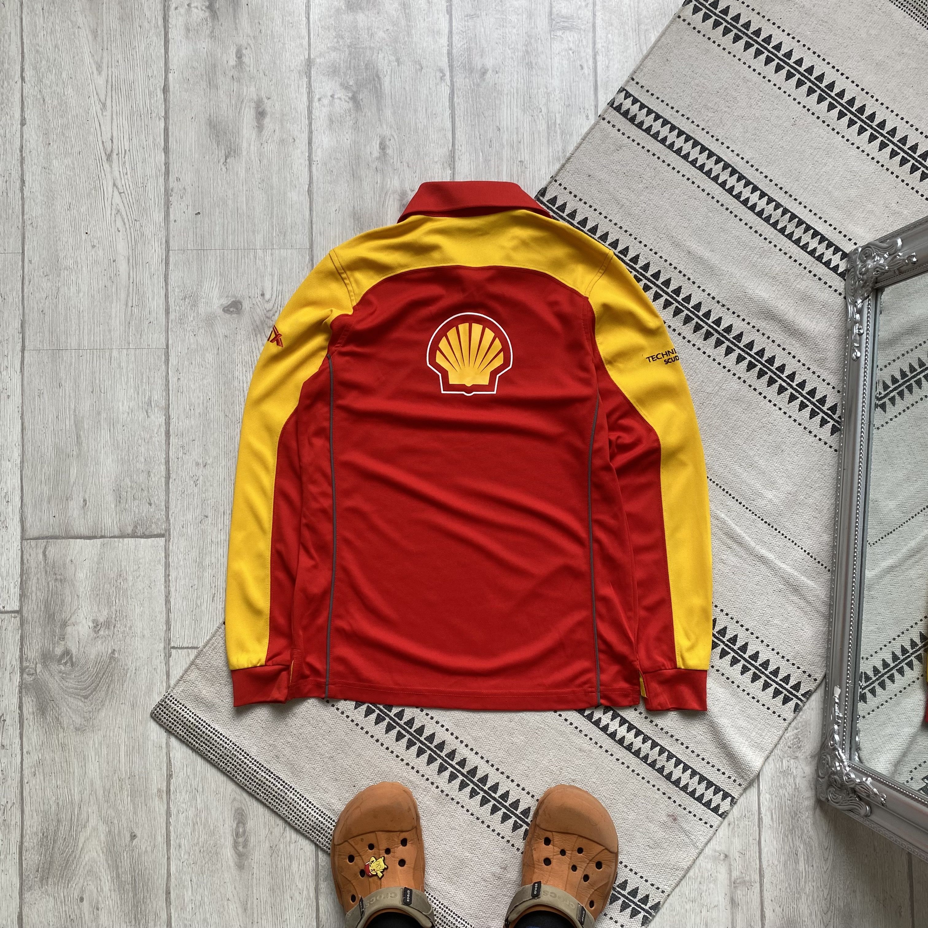 Ferrari 🏎️ Vintage Racing Ferrari Shell jersey longsleeve F1 Y2K Size US S / EU 44-46 / 1 - 9 Thumbnail
