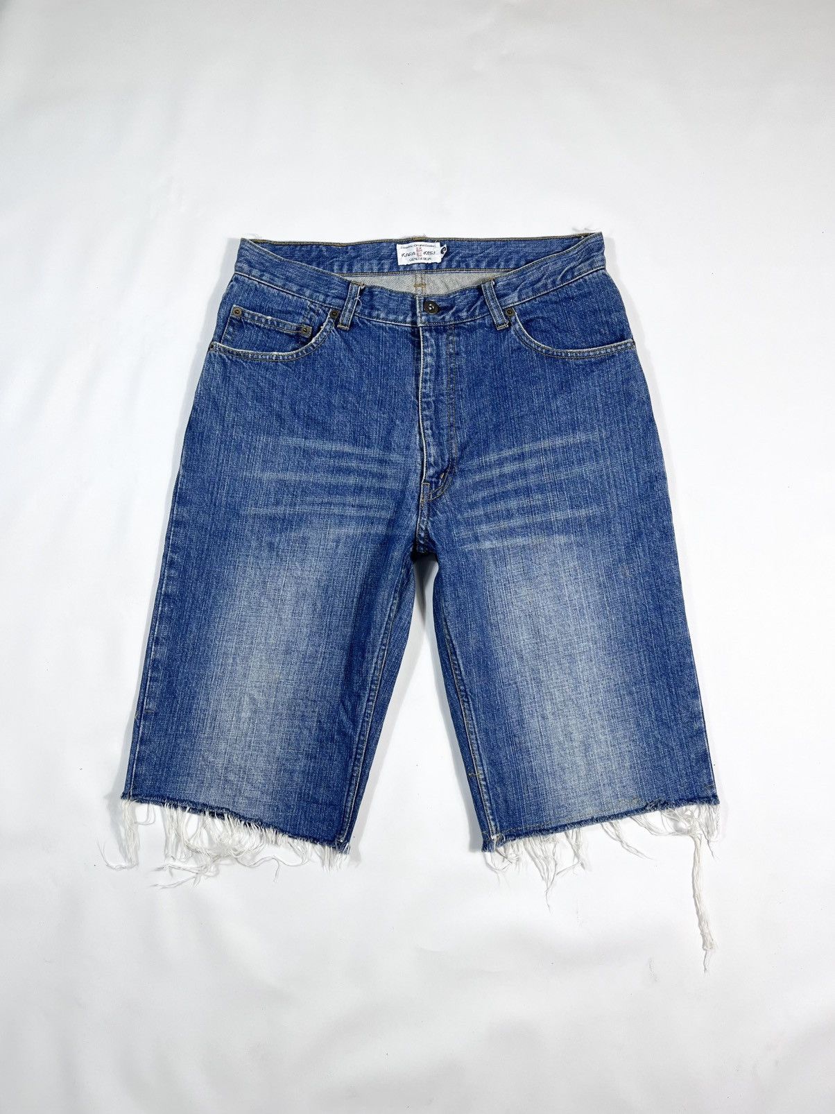 Karakuri Tamashii KARAKURI MULTIPOCKET SHORT PANTS DENIM Size US 32 / EU 48 - 1 Thumbnail