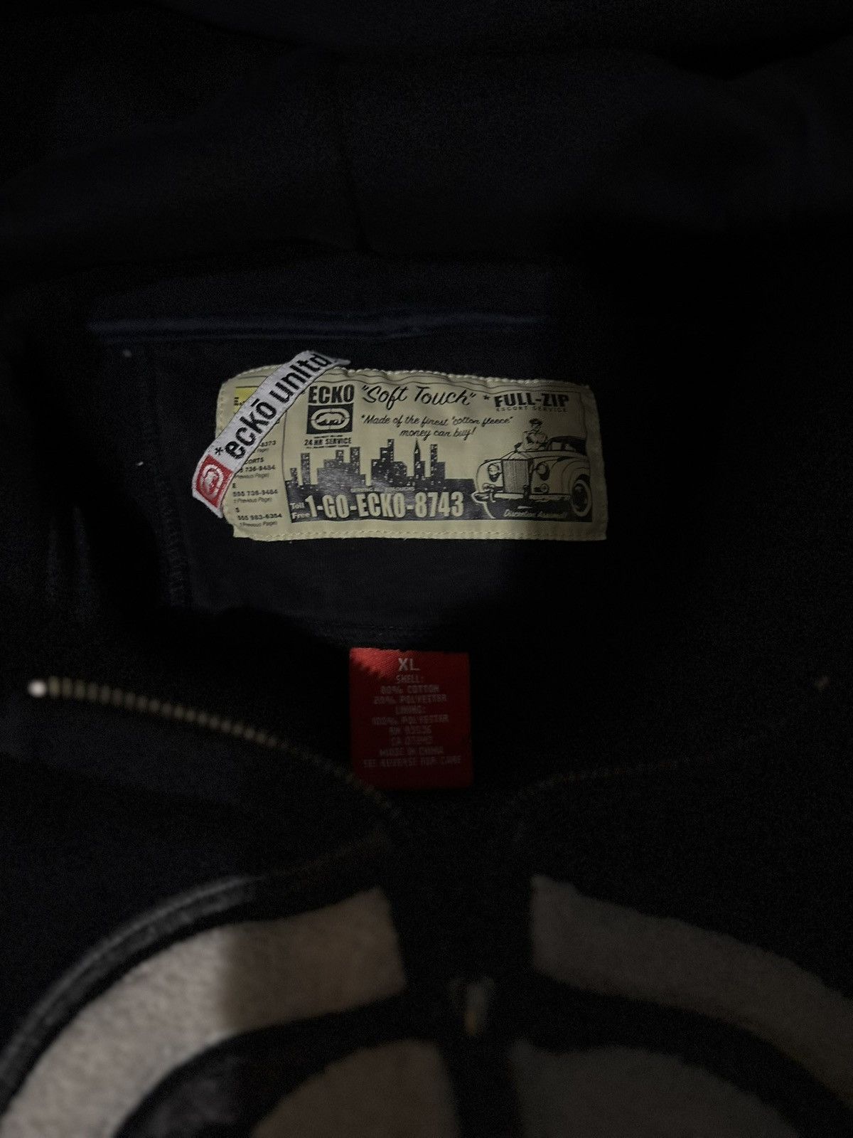 Ecko Unltd. × Marc Ecko × Vintage Ecko Unltd Zip up Size US XL / EU 56 / 4 - 5 Thumbnail