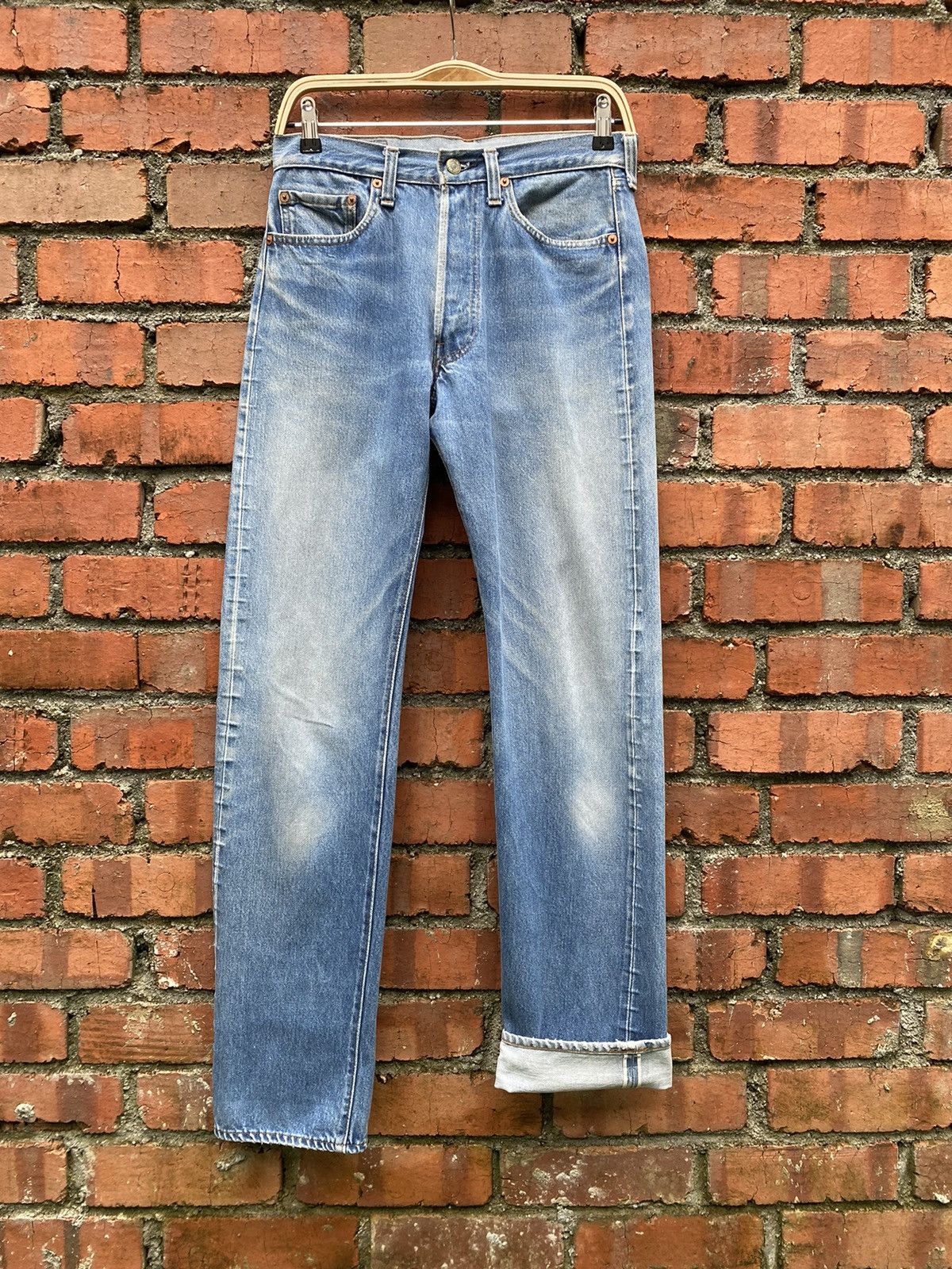 image of Levis x Levis Vintage Clothing Size 30X32.5 Vintage Levi's 501 Redline Made In Usa in Blue, Men's