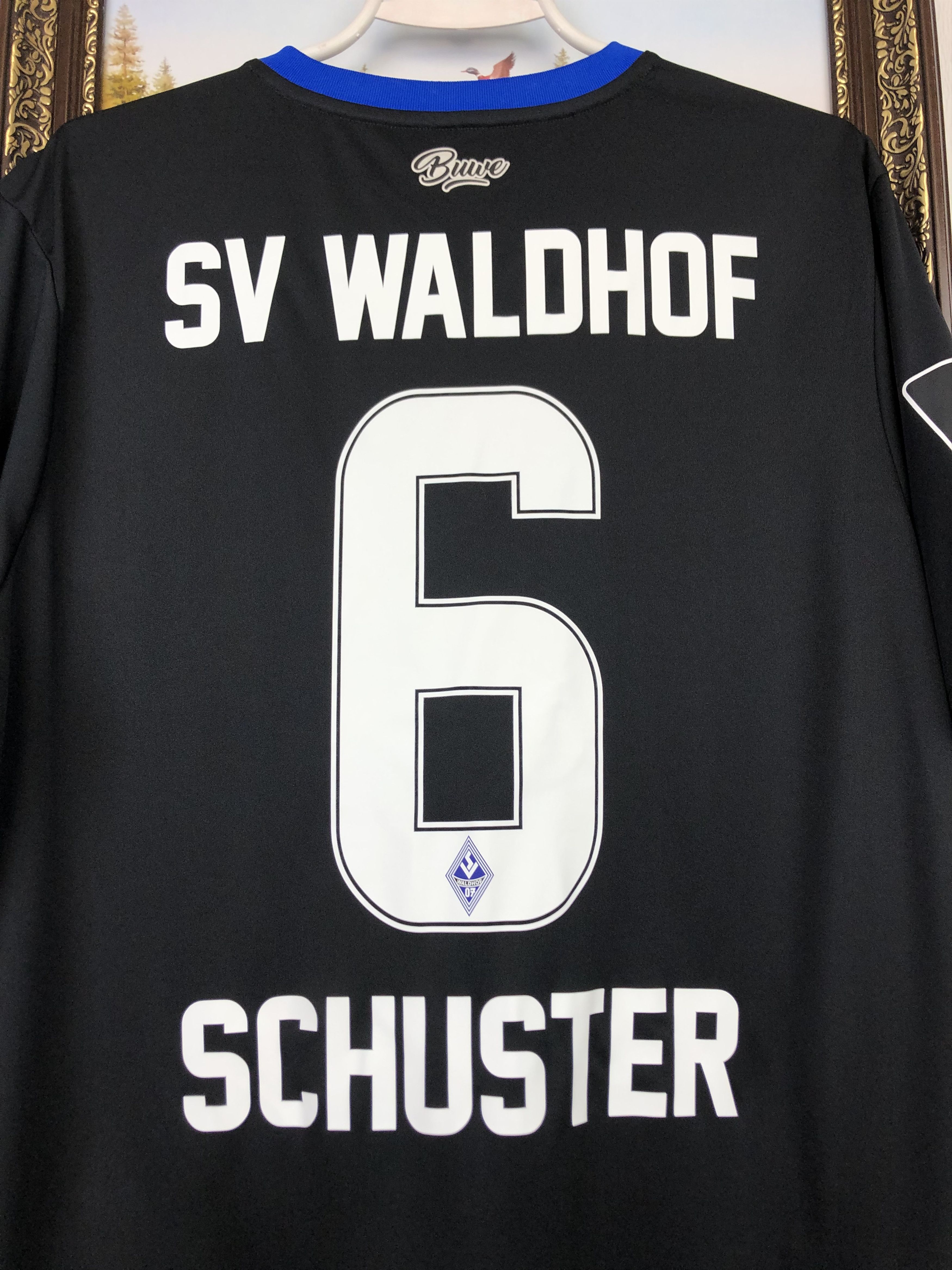 Other Waldhof Mannheim football shirt Soccer Schuster Issue Jersey Size US L / EU 52-54 / 3 - 12 Thumbnail