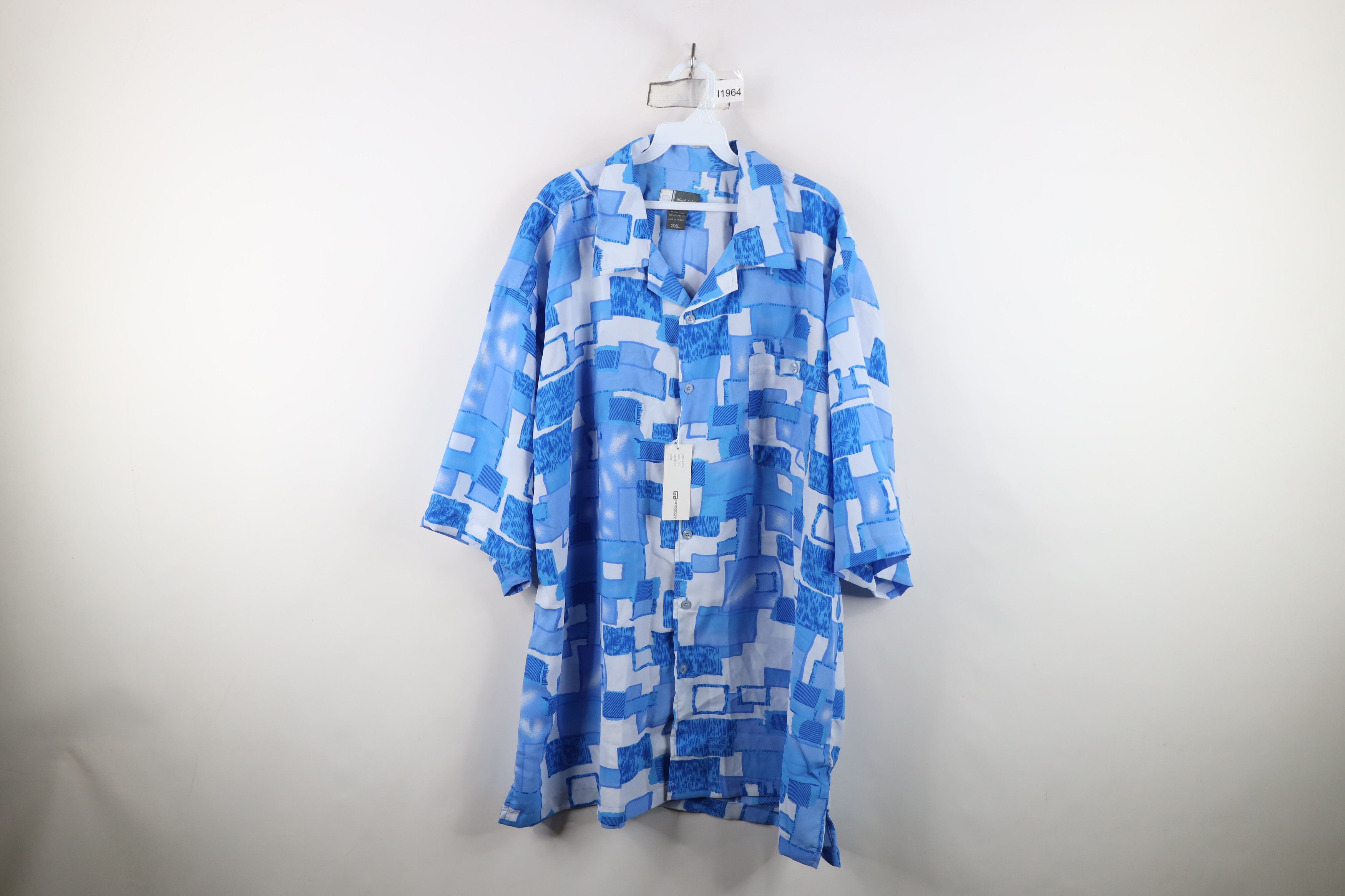 Vintage Deadstock Vintage Y2K Streetwear Short Sleeve Button Shirt Size US XXL / EU 58 / 5 - 1 Thumbnail