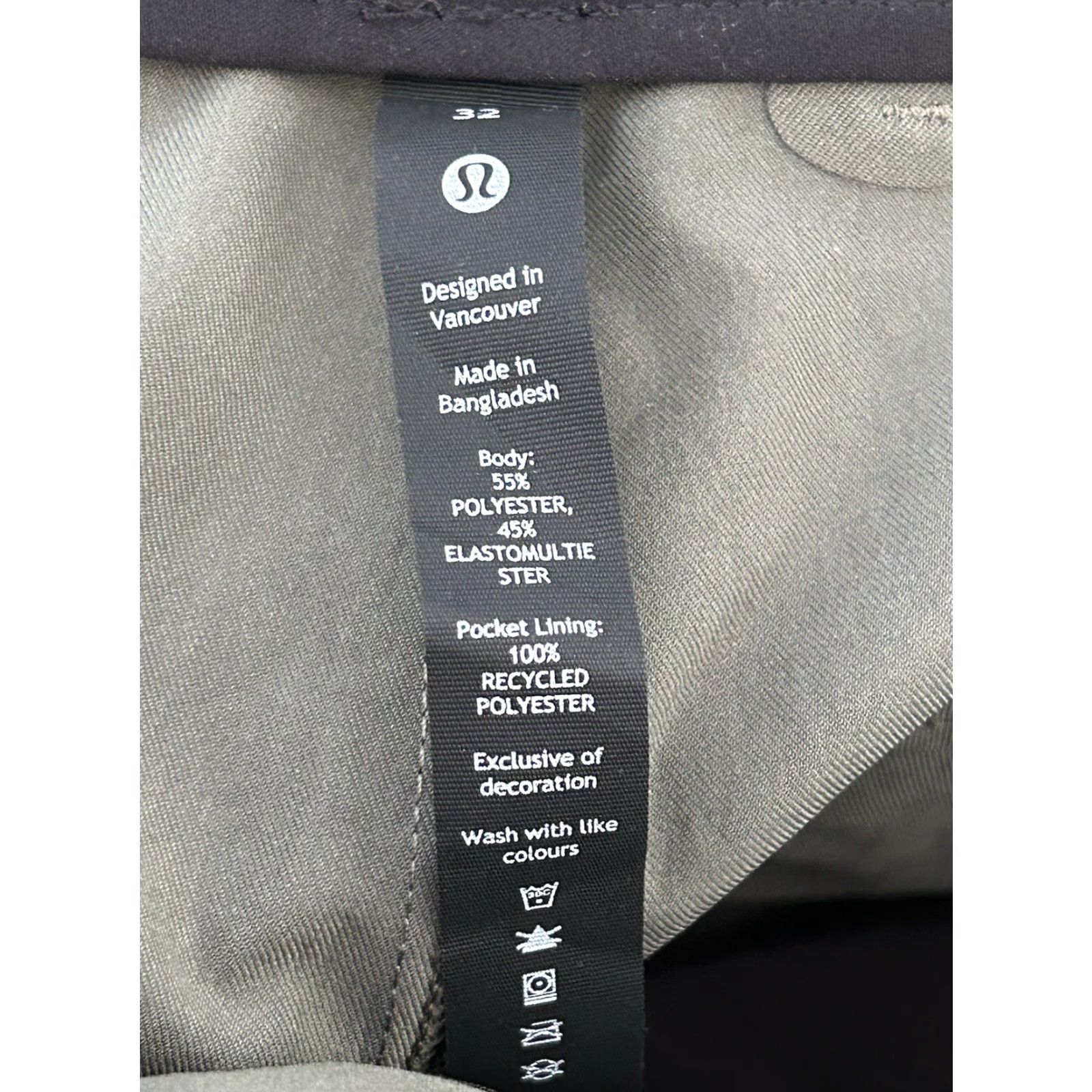 Lululemon Lululemon Pants Mens Green Chino Slim Tapered 32 Regular Size US 32 / EU 48 - 5 Thumbnail