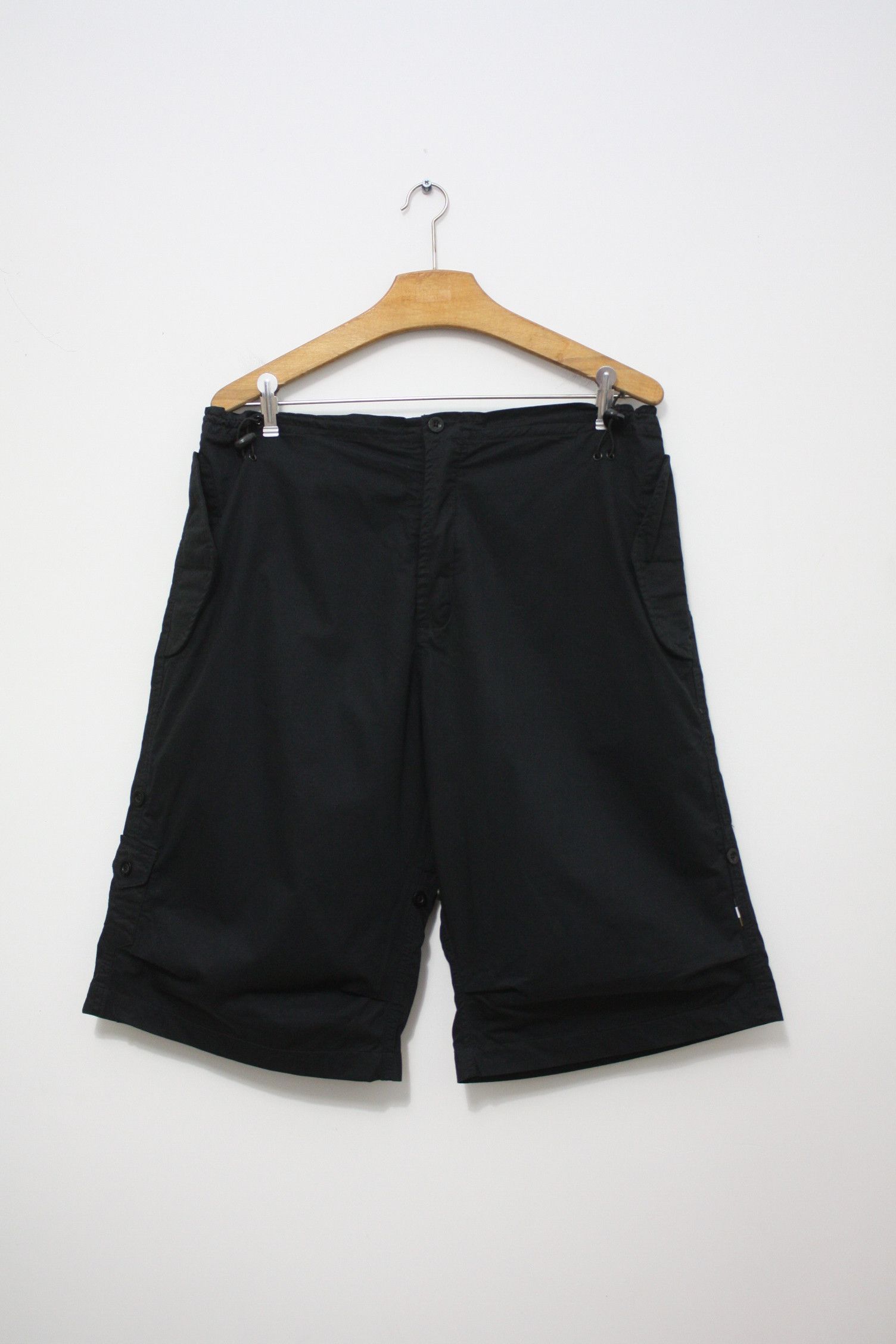 image of Maharishi 4037 Original Loose Snoshorts Size 36 in Black, Men's