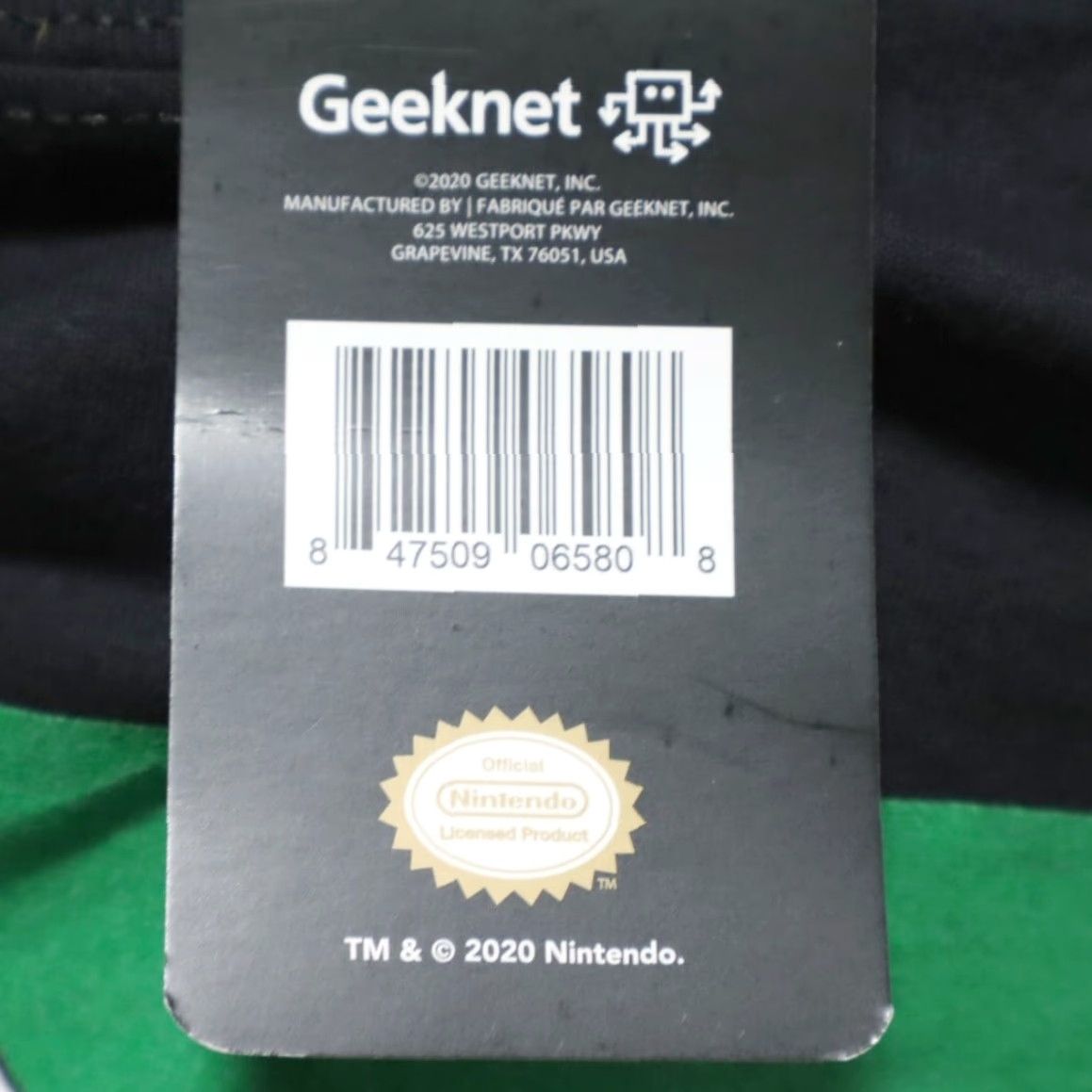 Vintage Zelda Shirt Black Men's L 2020 Geeknet Solid T-Shirt Size US L / EU 52-54 / 3 - 6 Thumbnail
