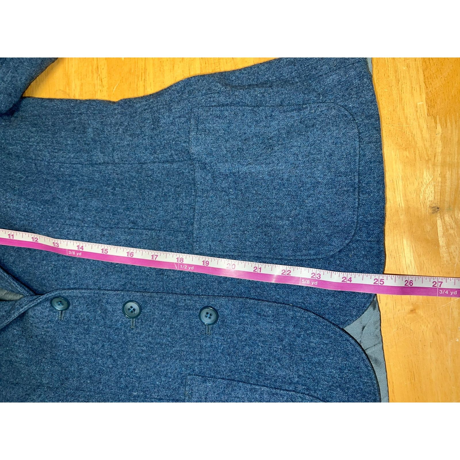 Pendleton Vintage Pendleton Blue Blazer Jacket 1970s 70s Women Medium Size M / US 6-8 / IT 42-44 - 10 Thumbnail