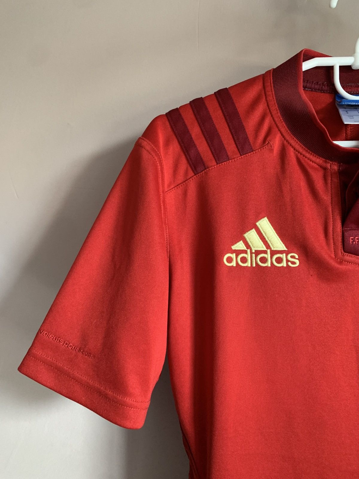 Adidas France 2015 Away Rugby Union Shirt Adidas Jersey Size S Size US S / EU 44-46 / 1 - 3 Thumbnail