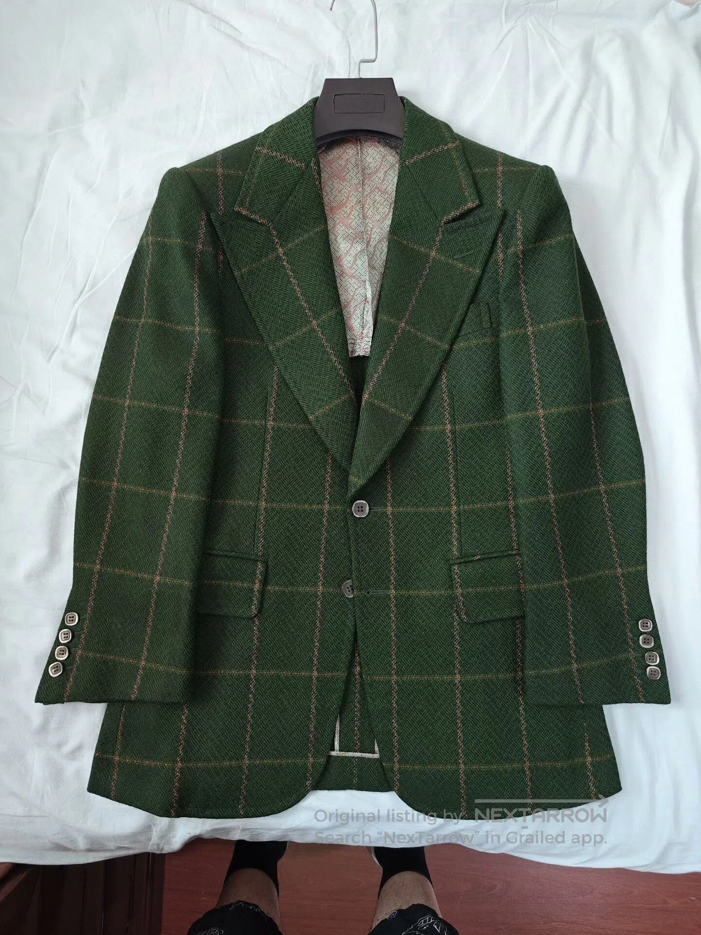 Austin Reed Custom Welsh Wool Blazer Suit. Size US S / EU 44-46 / 1 - 7 Thumbnail