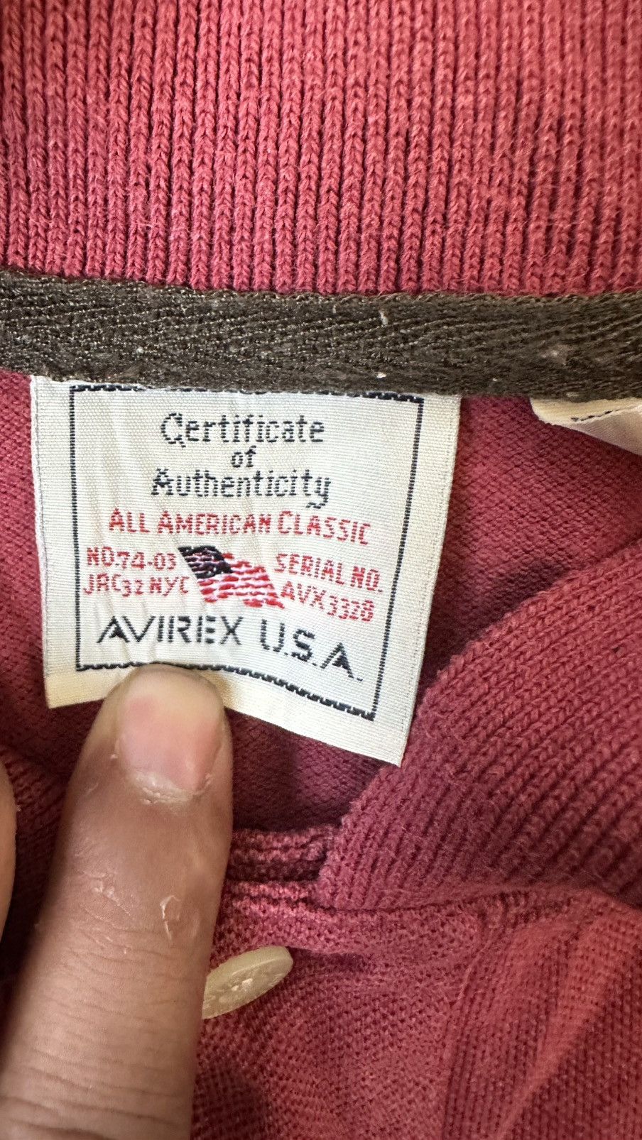 Avirex VINTAGE AVIREX USMC POLO Size US M / EU 48-50 / 2 - 6 Thumbnail