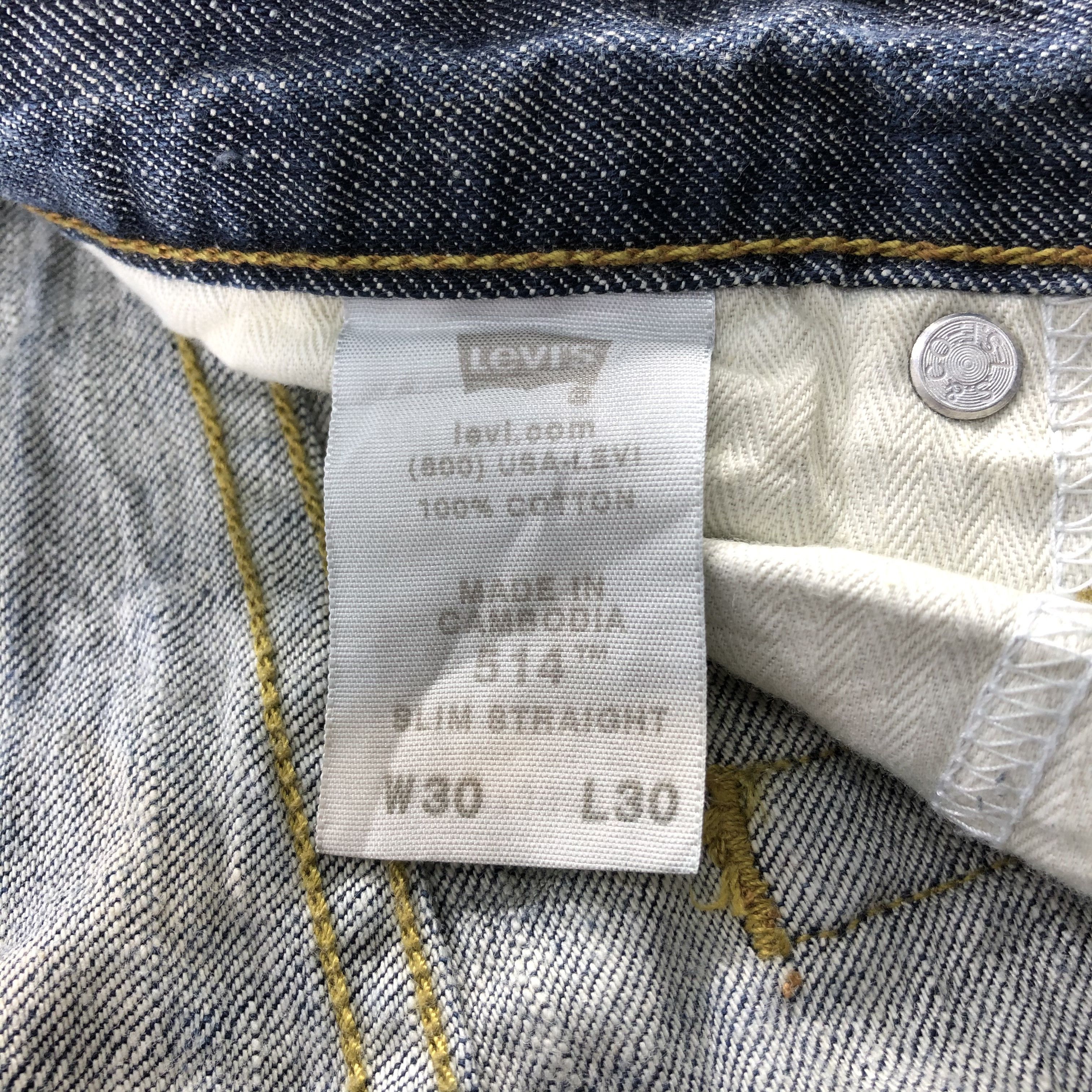 Levi's Vintage Levis 514 Jeans- J1336 Size US 30 / EU 46 - 11 Thumbnail