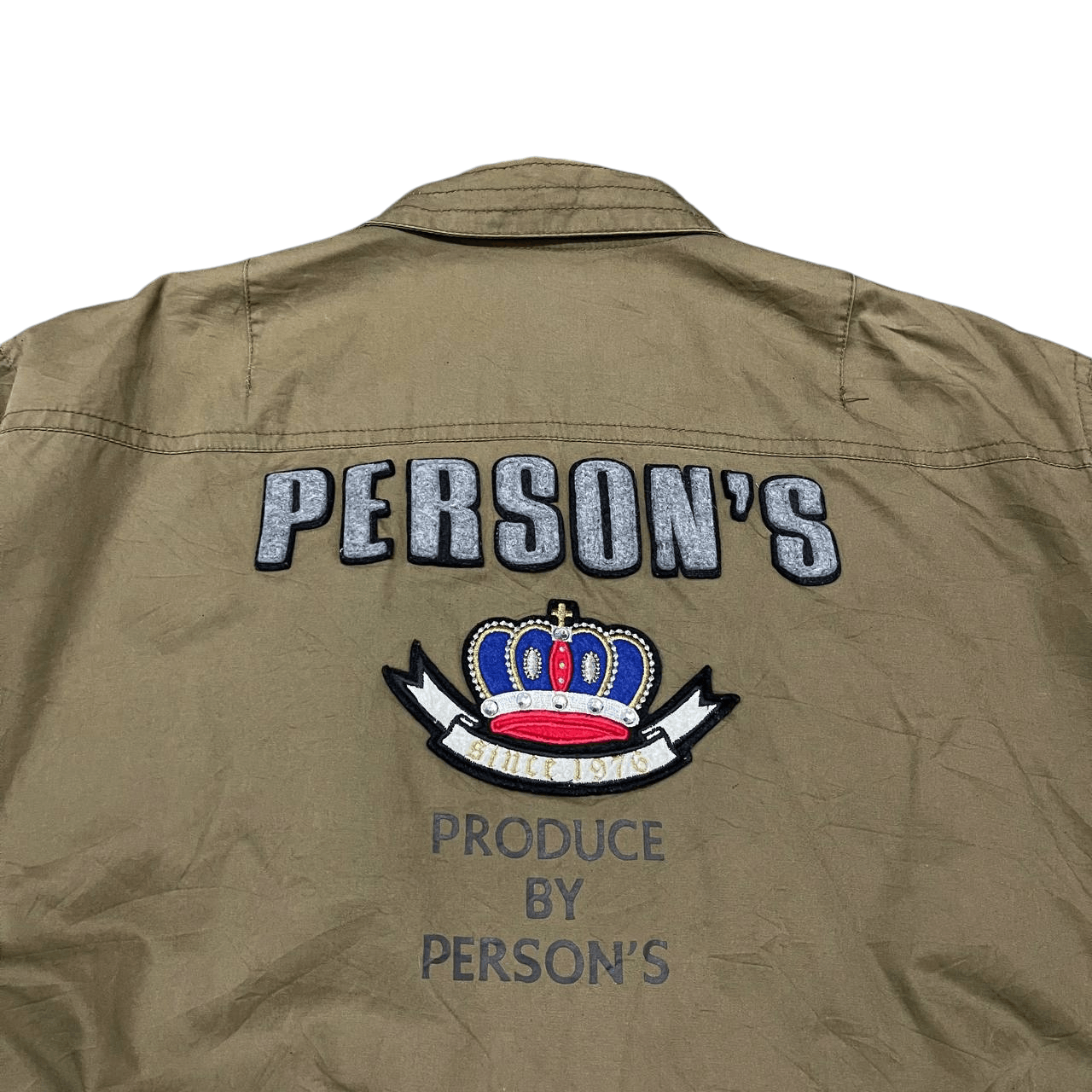 PERSON'S Vintage Persons Bomber Jacket Size US M / EU 48-50 / 2 - 2 Thumbnail