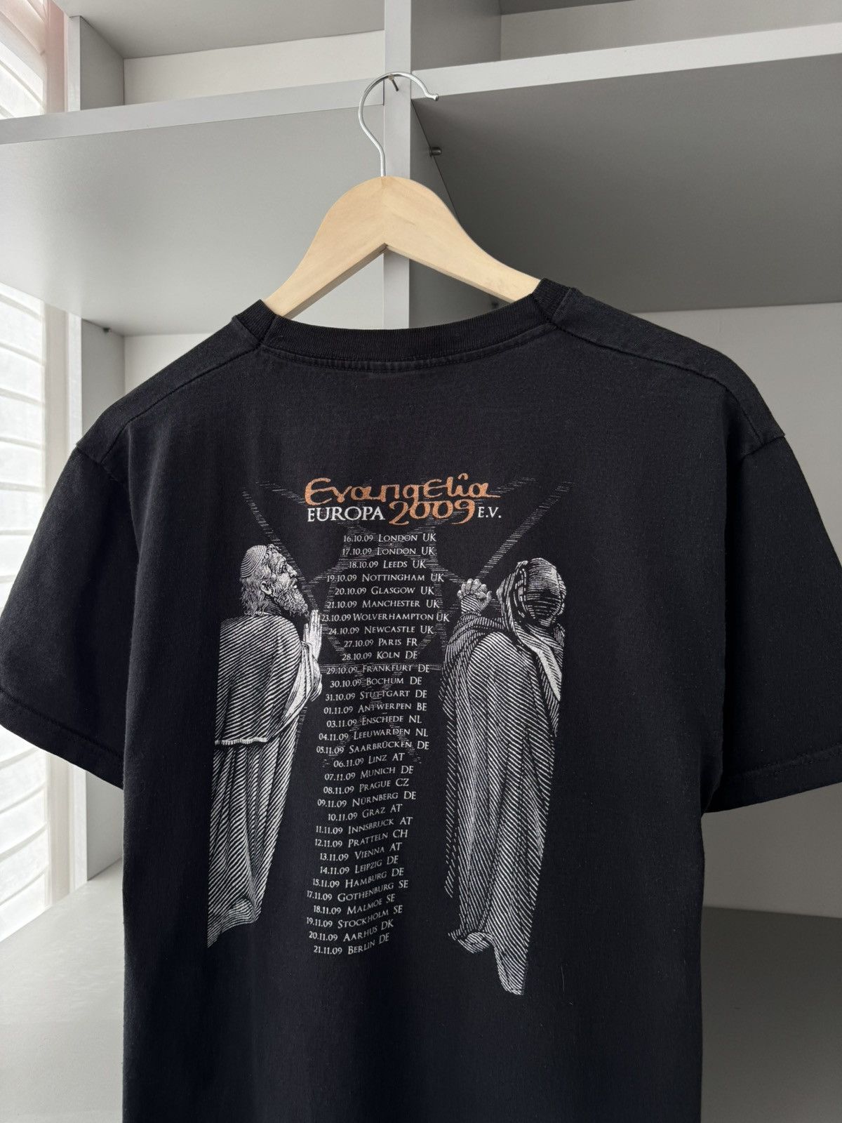 Band Tees × Vintage Behemoth Evangelia 2009 Europa Vintage Tee Size US M / EU 48-50 / 2 - 6 Thumbnail