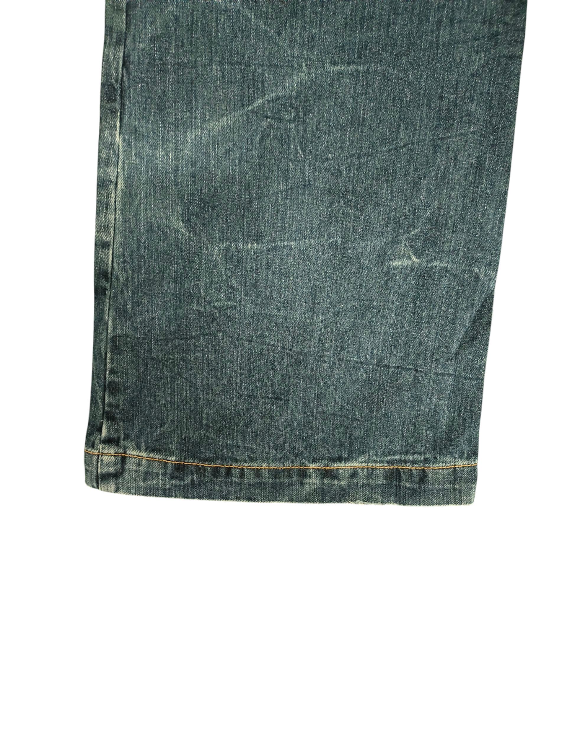 Tornado Mart Japanese Brand The Vintage Clawmark Distress Flare Jeans Size US 32 / EU 48 - 6 Thumbnail