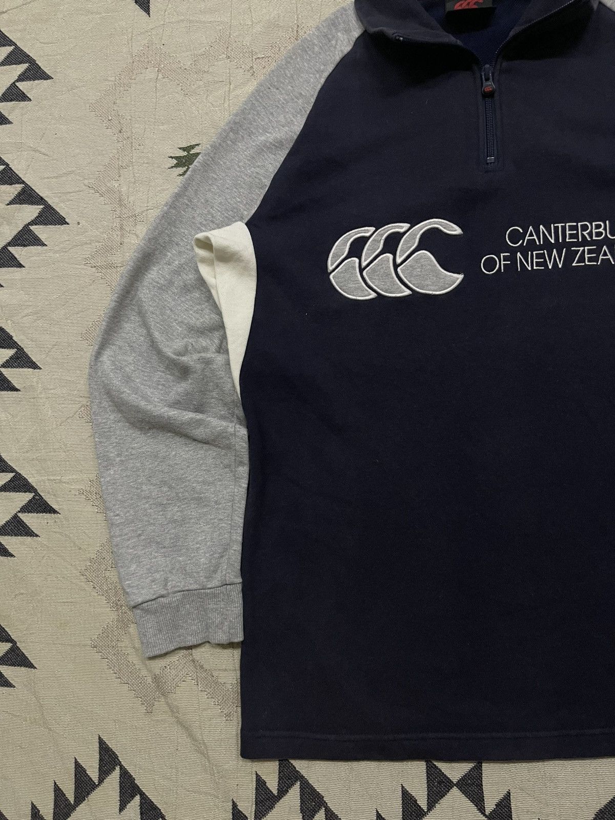 Canterbury of New Zealand CANTERBURY OF NEW ZEALAND EMBROIDERED HALF ZIPPER SWEATER Size US L / EU 52-54 / 3 - 3 Thumbnail