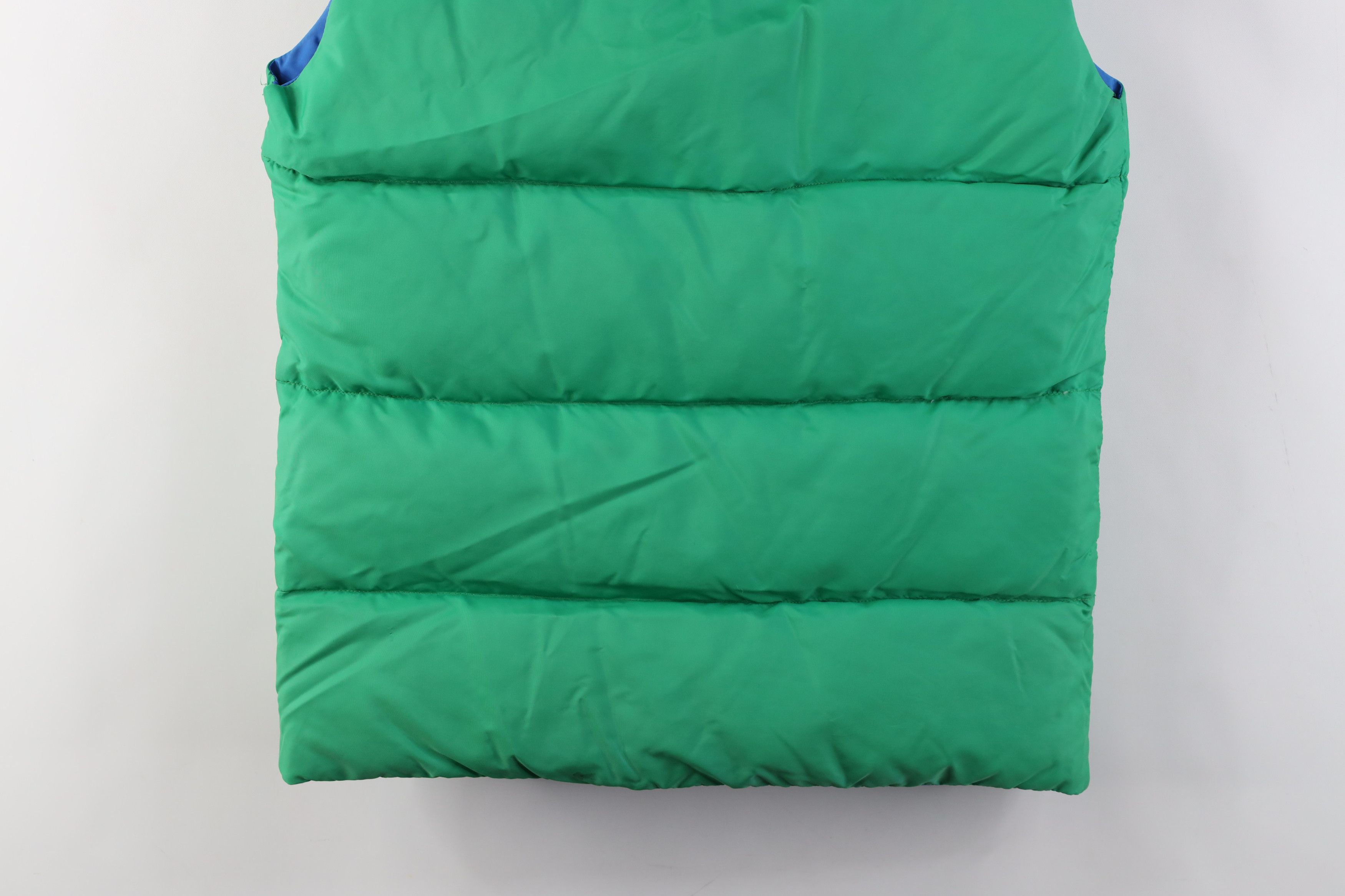Vintage Vintage 70s Streetwear Reversible Duck Puffer Vest Jacket Size US XS / EU 42 / 0 - 14 Thumbnail