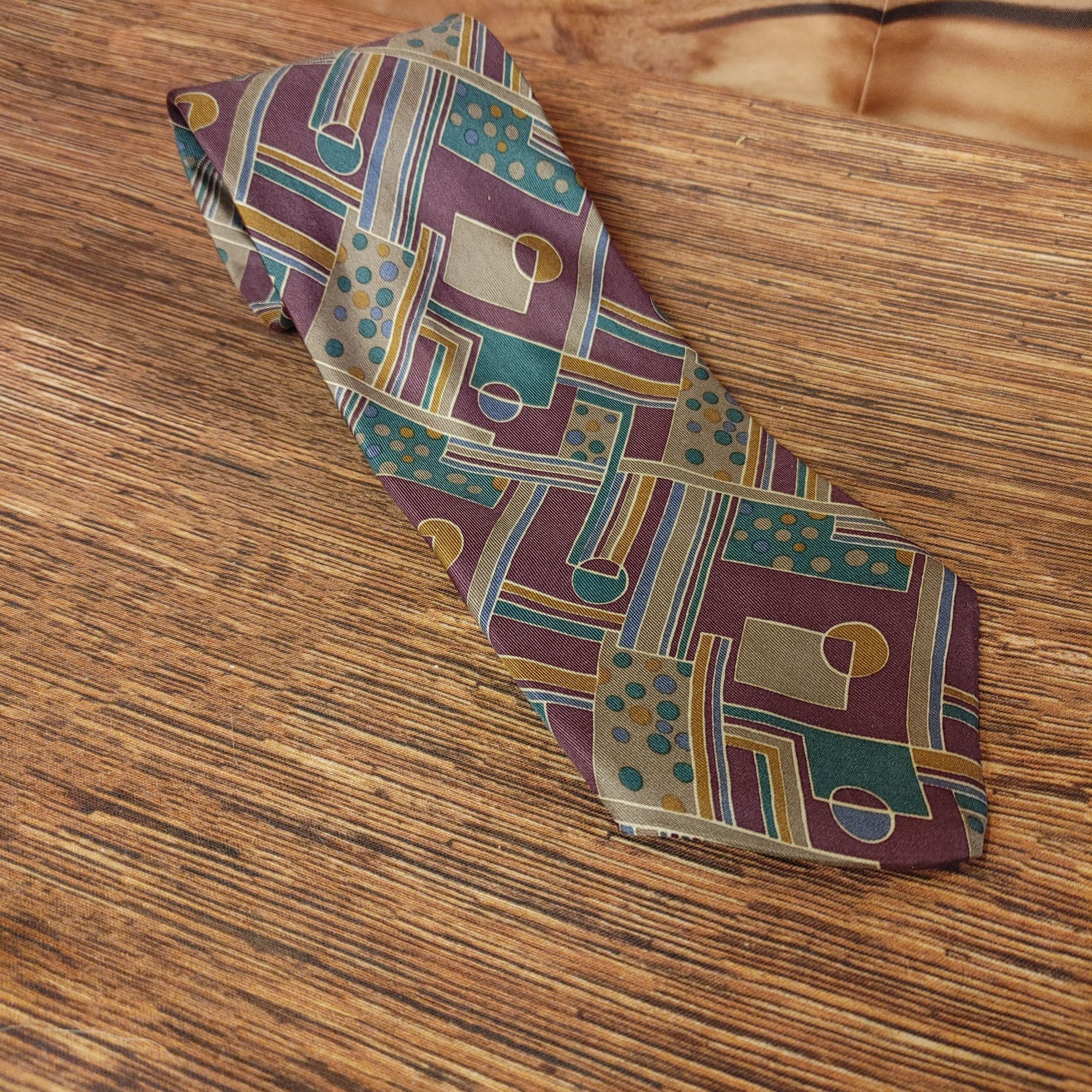 Other Kuppenheimer Men's Multicolor Pure Silk Neck Tie Size ONE SIZE - 1 Thumbnail