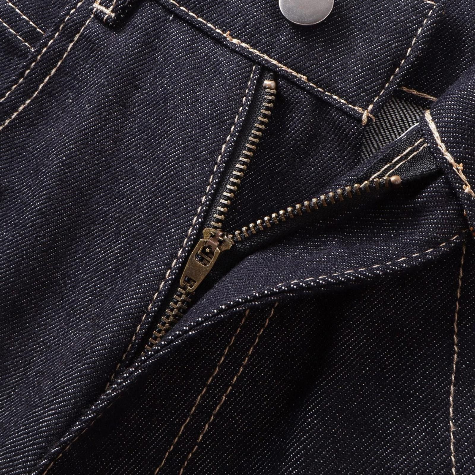 Japanese Brand Black Wide Leg Denim Jeans, Loose Fit Carpenter Pants Size US 30 / EU 46 - 2 Thumbnail