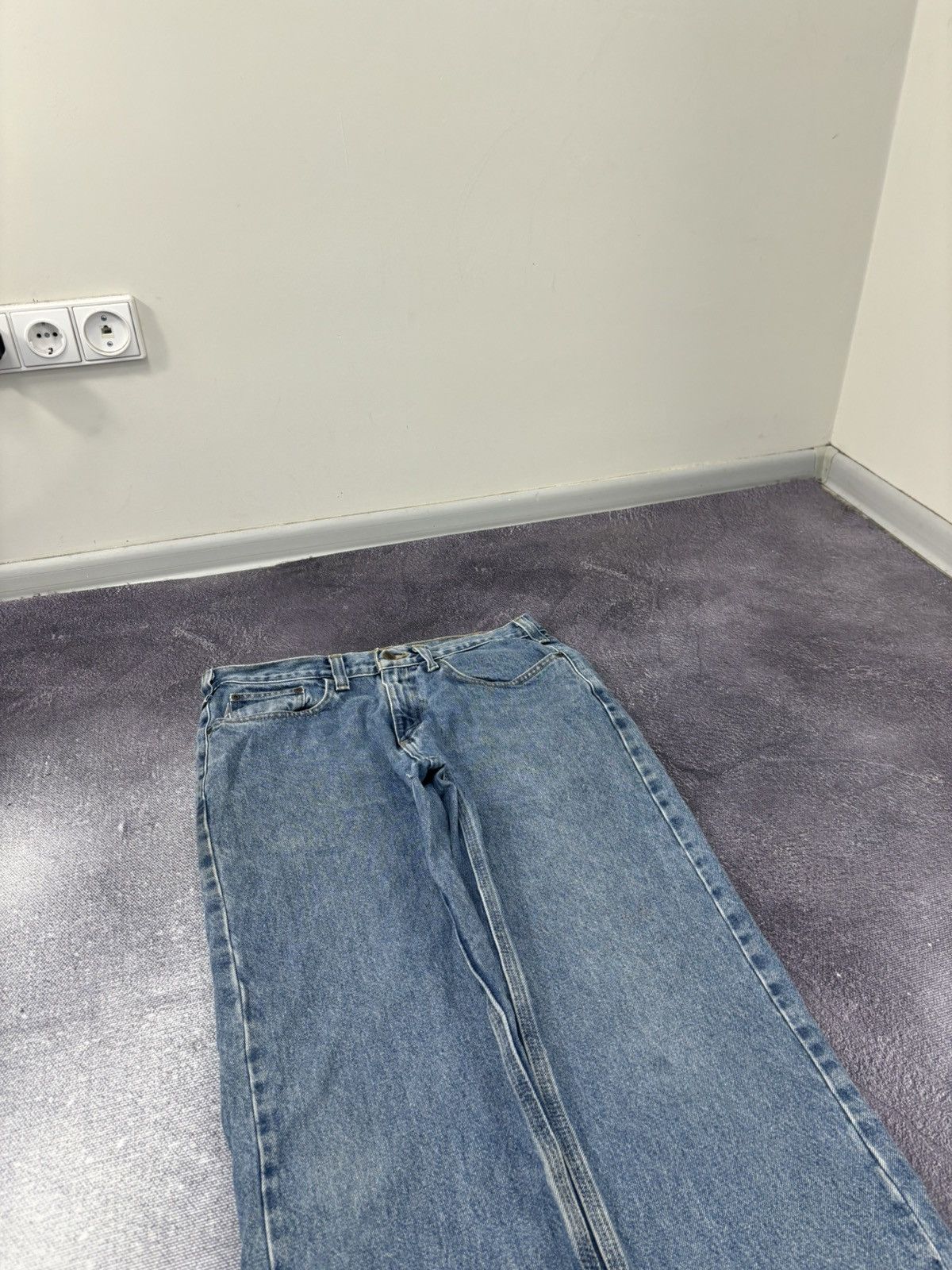 Carhartt Vintage Carhartt Y2K Relaxed Fit American Work Denim Jeans Size US 33 - 10 Thumbnail