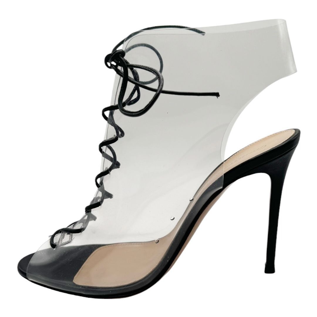 Gianvito Rossi Gianvito Rossi PVC Naked Lace-Up Booties NWOT Size US 8.5 / IT 38.5 - 4 Thumbnail