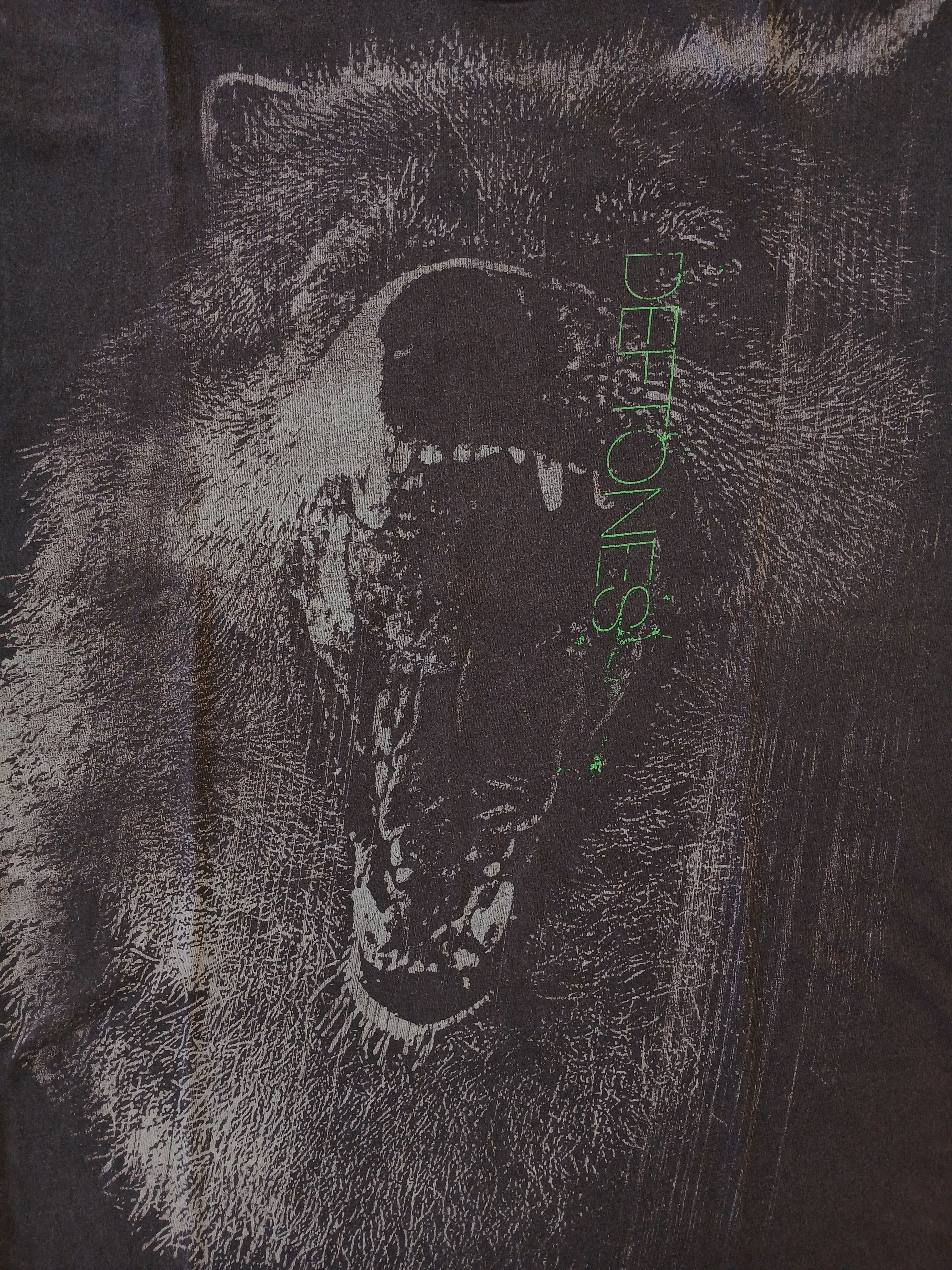 Band Tees Deftones Neon Wolf Band Tshirt Size US M / EU 48-50 / 2 - 2 Thumbnail