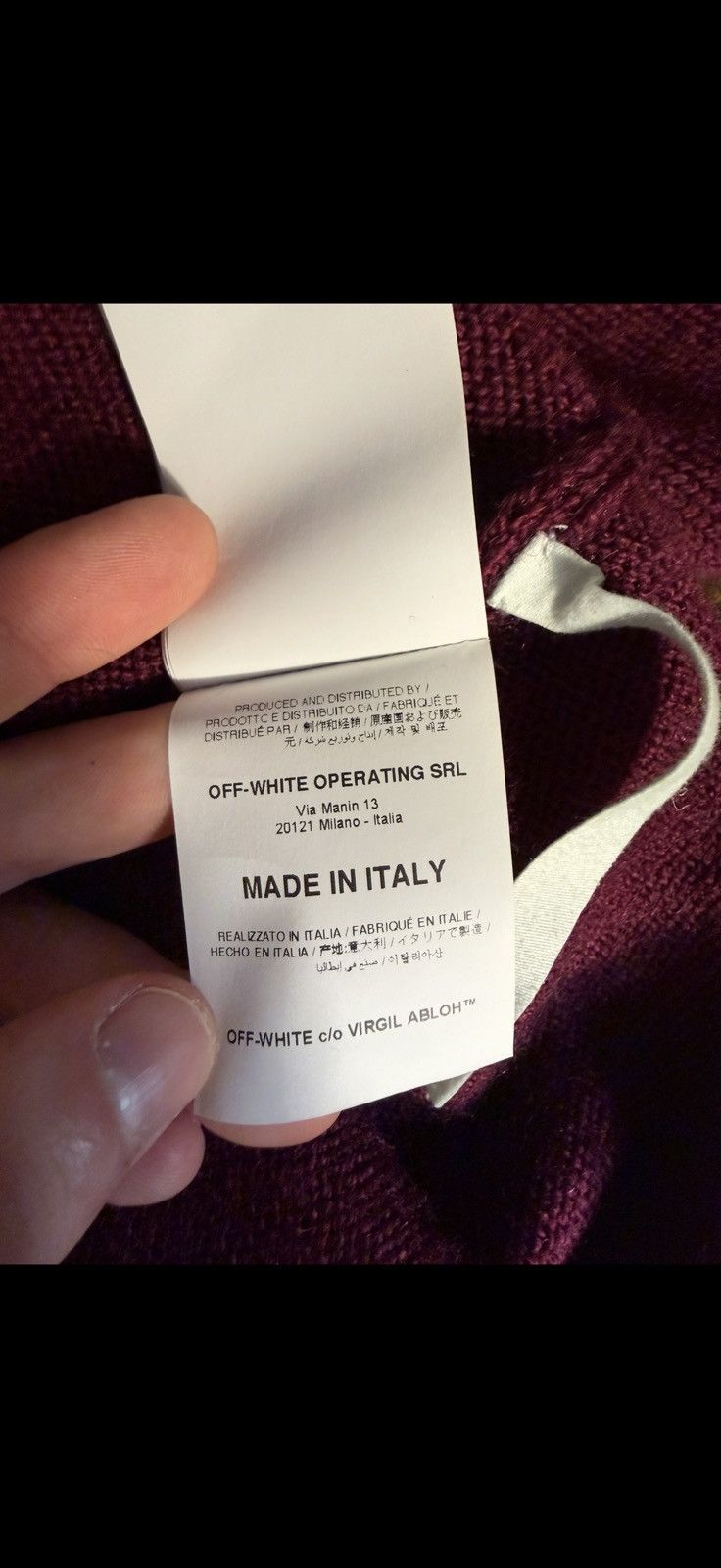 Off-White Off white sweater Size US M / EU 48-50 / 2 - 8 Thumbnail