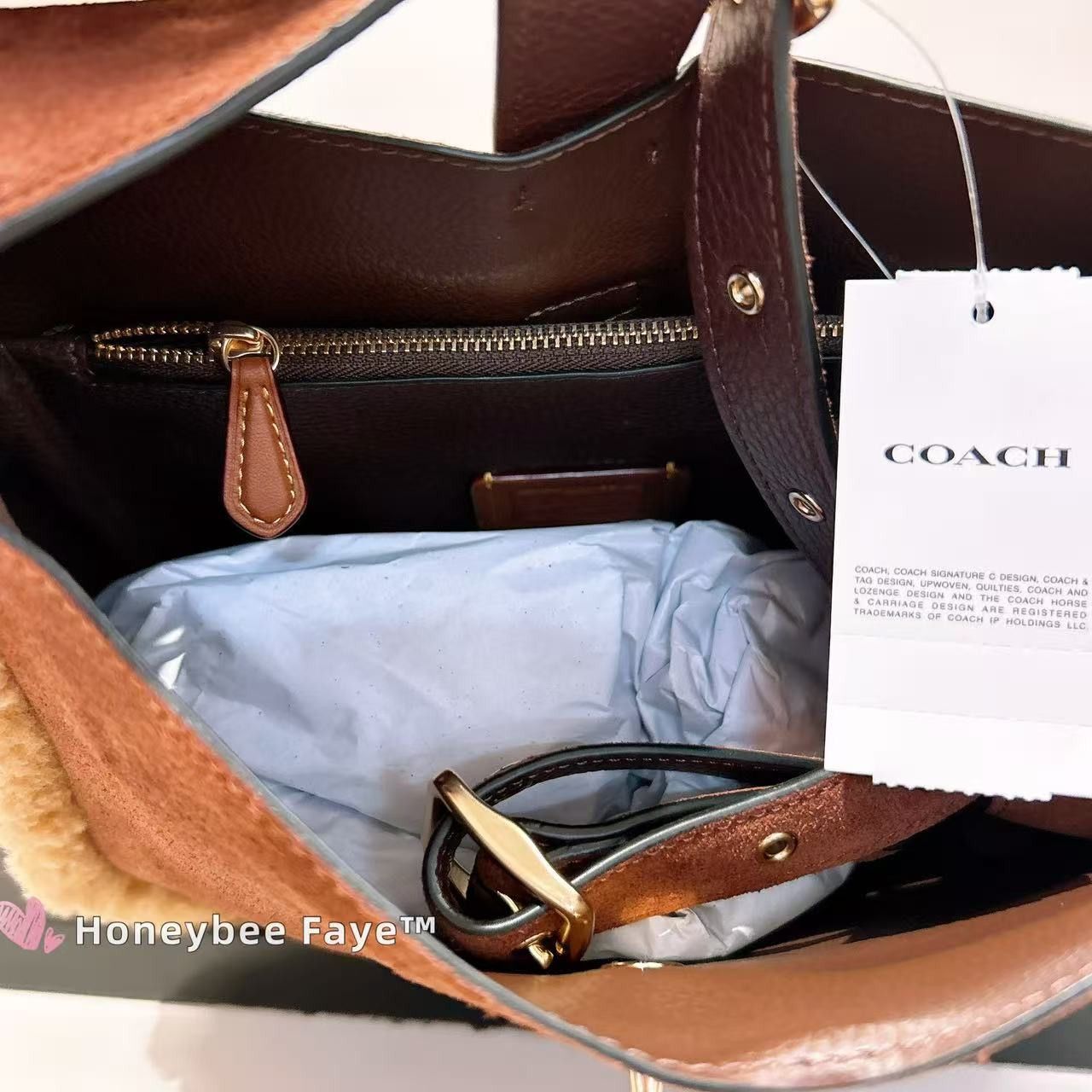 Coach Hadley Convertible Crossbody Bag Vintage CCZ26 Size ONE SIZE - 5 Thumbnail