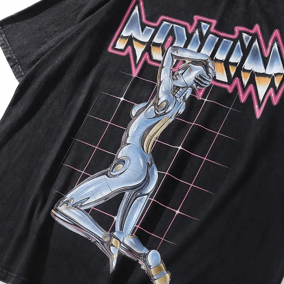 Japanese Brand × Vintage 90s Vintage Design Printed T Shirt Size US XL / EU 56 / 4 - 5 Thumbnail