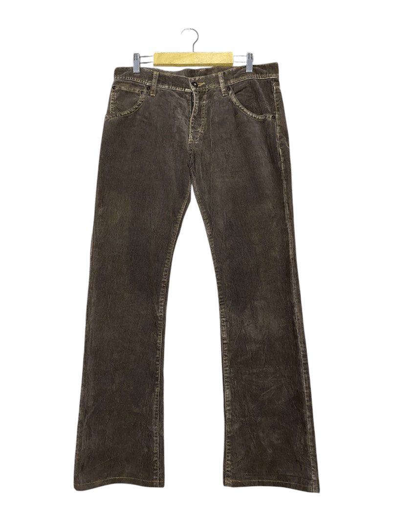 Tete Homme Tete Homme brown cord oants Size US 34 / EU 50 - 1 Thumbnail