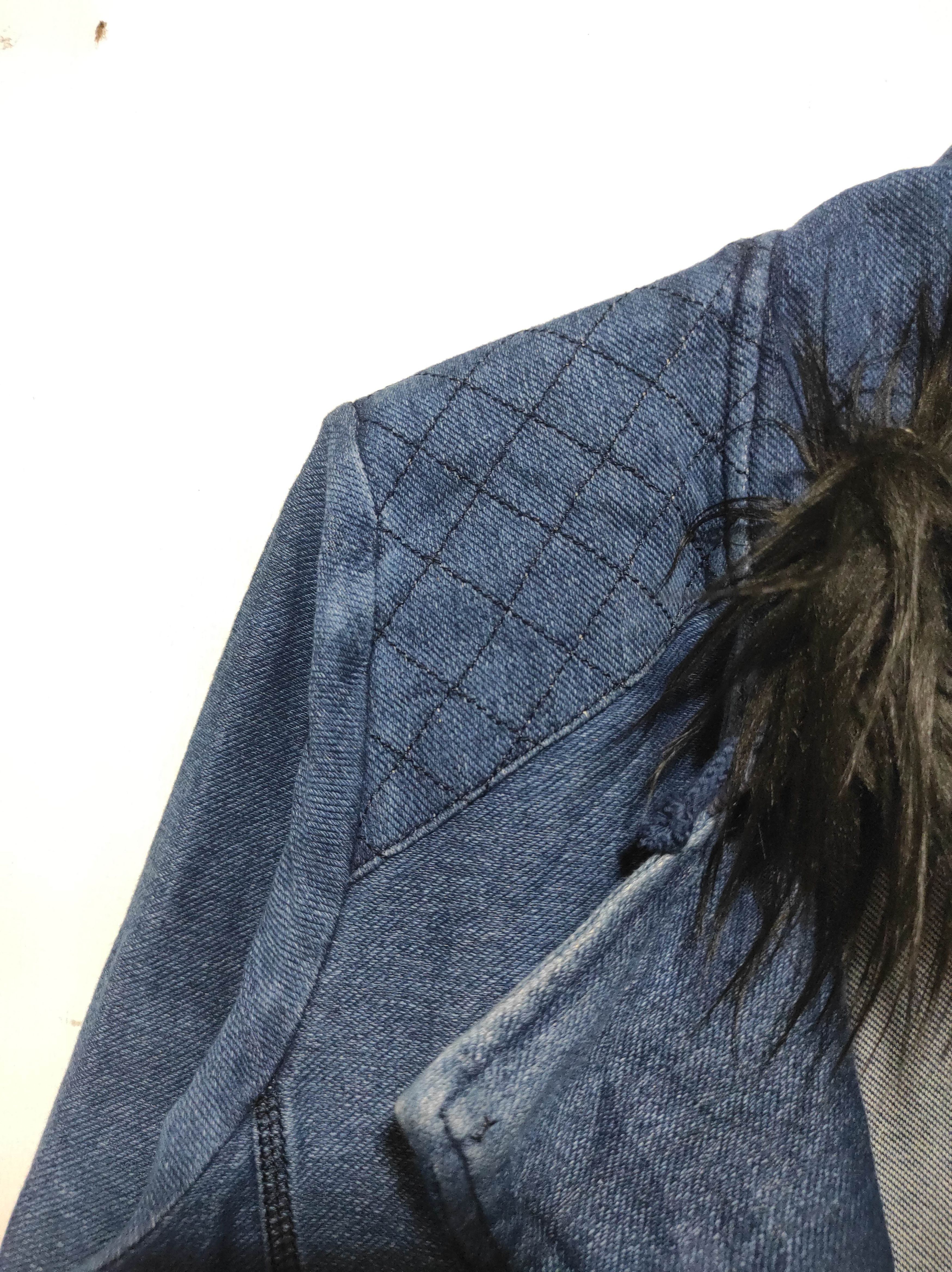 Hysteric Glamour Noa-ge denim cardigan Fur Hoodie Lgb IfSixWasNine style Size US M / EU 48-50 / 2 - 6 Thumbnail