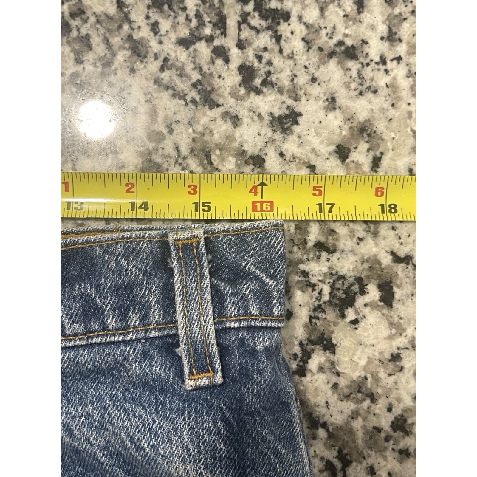 Levi's VINTAGE Levi’s 505 Jeans Orange tab Straight Men's 32x30 Regular Fit Blue 80s 90s Style Mens Size US 32 / EU 48 - 3 Thumbnail