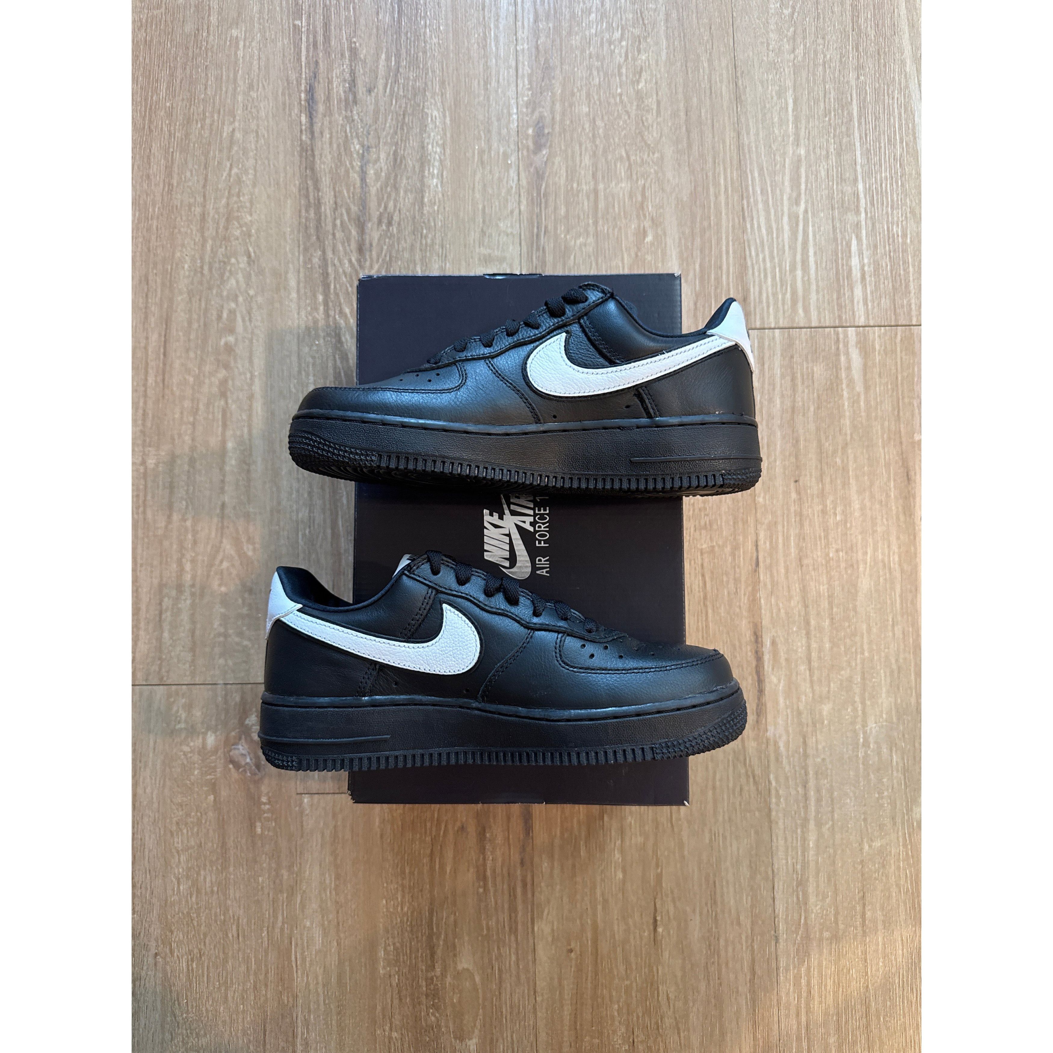 Nike Nike Air Force 1 Low QS Black White Size US 6 / EU 39 - 3 Thumbnail