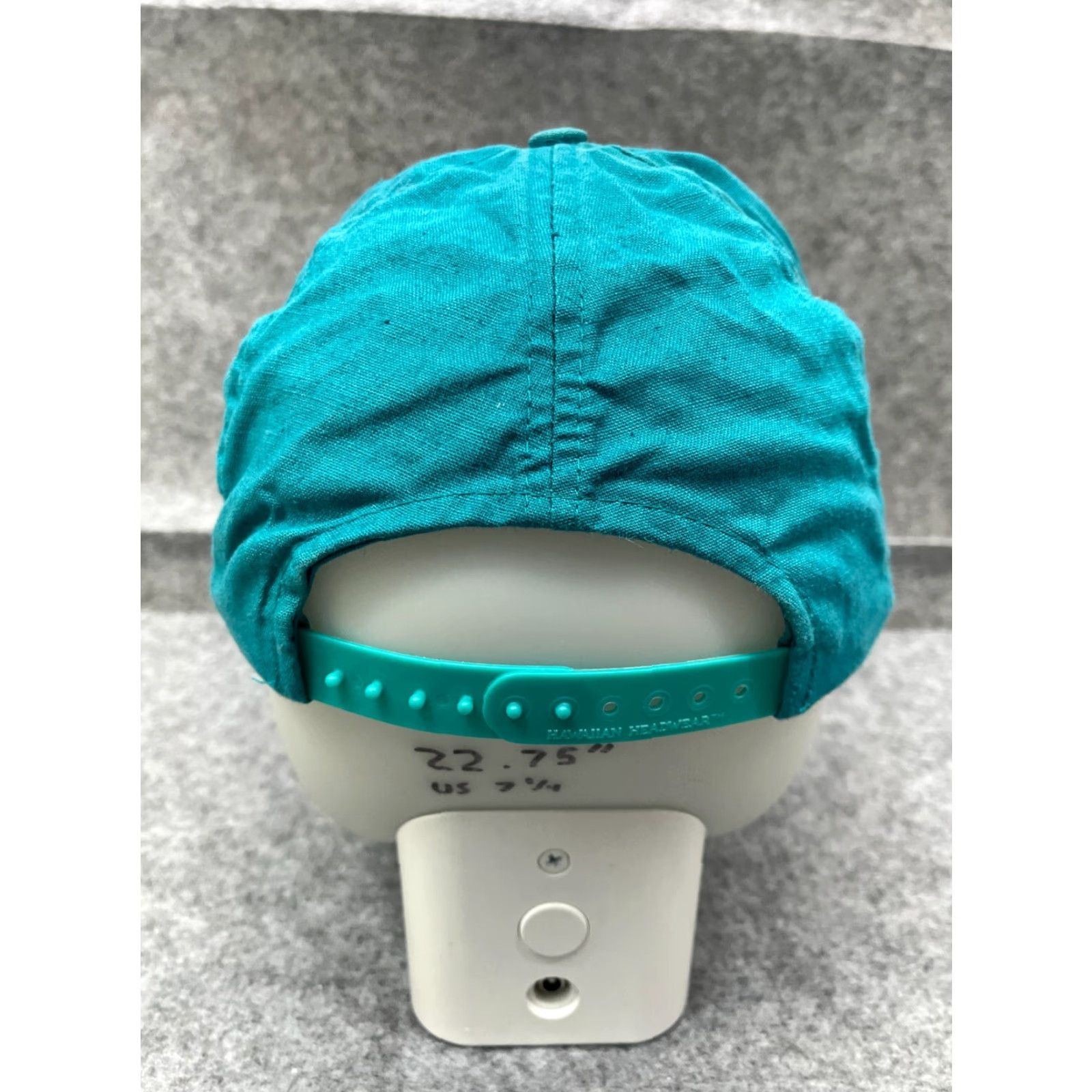 Vintage Hawaiian Headwear Hat Cap Strap Back Adult OS Blue Cotton Atlantis SubmarineTwill Pattern Solid Casual Vintage No N/A Size ONE SIZE - 6 Thumbnail