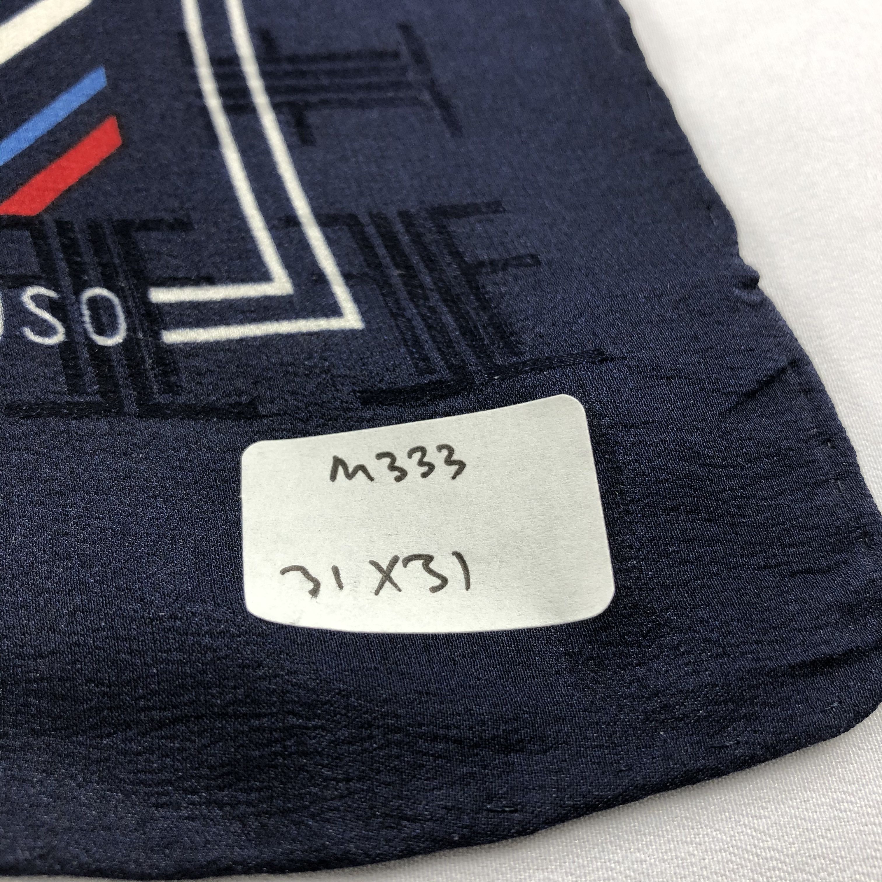 Japanese Brand Armando Caruso Silk Scarf M333 Size ONE SIZE - 7 Thumbnail