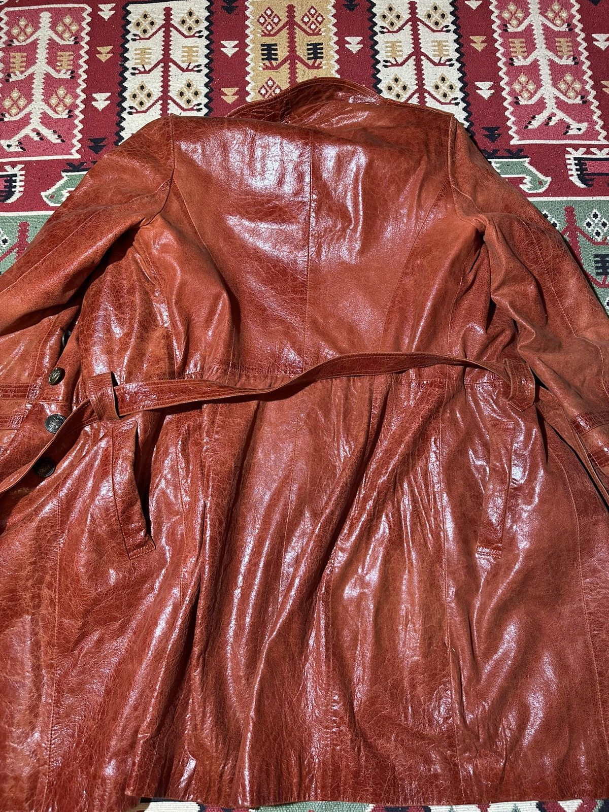 Roberto Cavalli Very Rare 1988-1990 Roberto Cavalli Lamb Leather Jacket Size S / US 4 / IT 40 - 15 Thumbnail