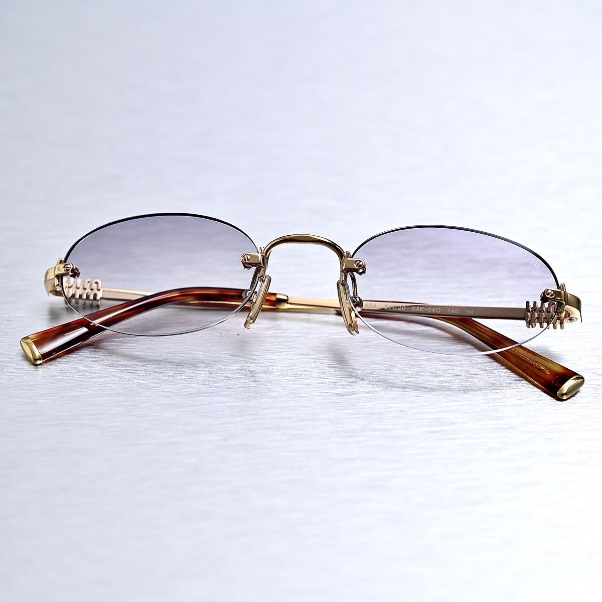 Miu Miu MIU MIU 0MU A54S 5AK04O SUNGLASSES Size ONE SIZE - 7 Thumbnail