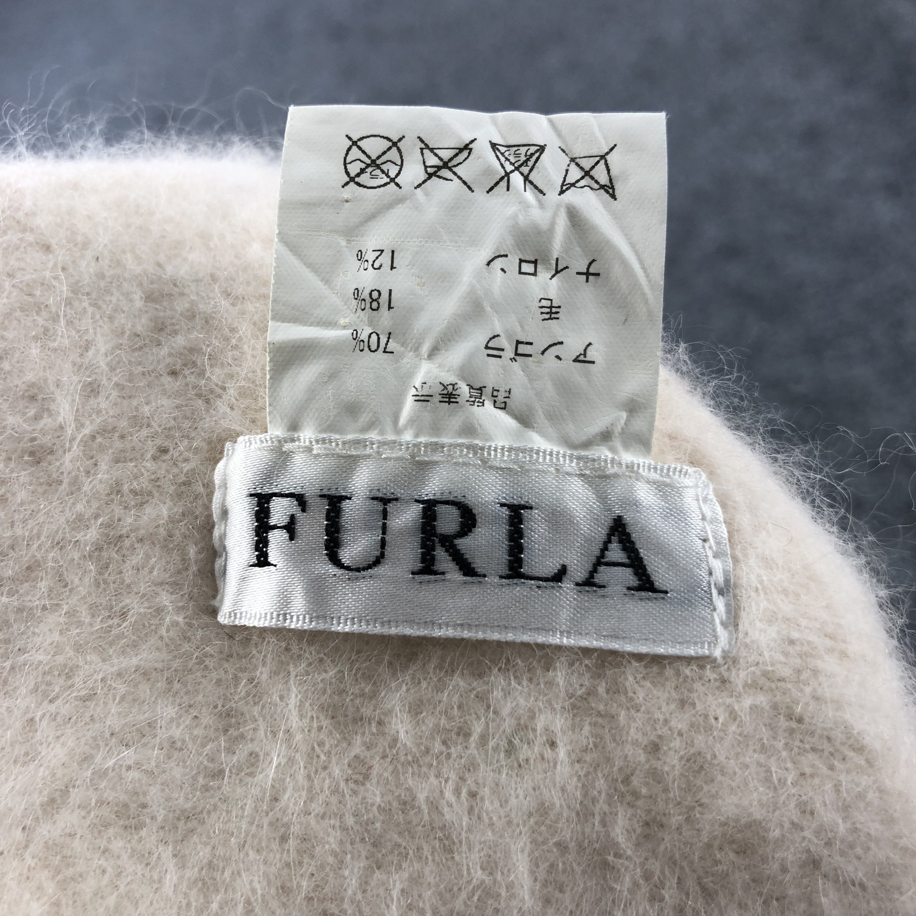 Furla Furla Angora Fur Beanie Snowcap Snow Hat B161 Size ONE SIZE - 6 Thumbnail