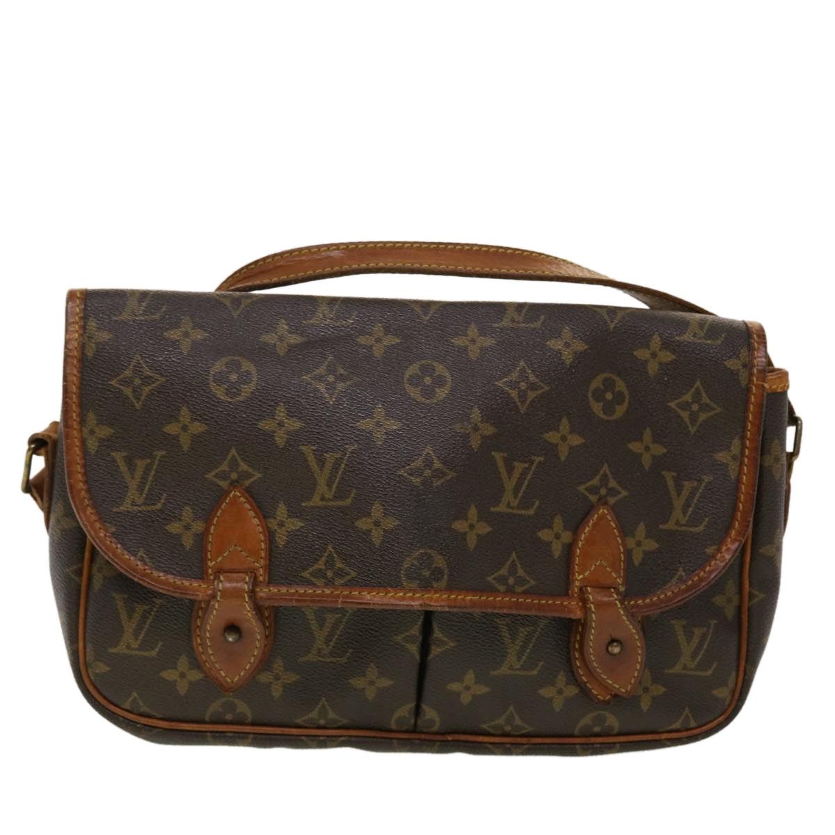 Louis Vuitton LOUIS VUITTON Monogram Gibeciere MM Shoulder Bag M42247 Size ONE SIZE - 13 Thumbnail