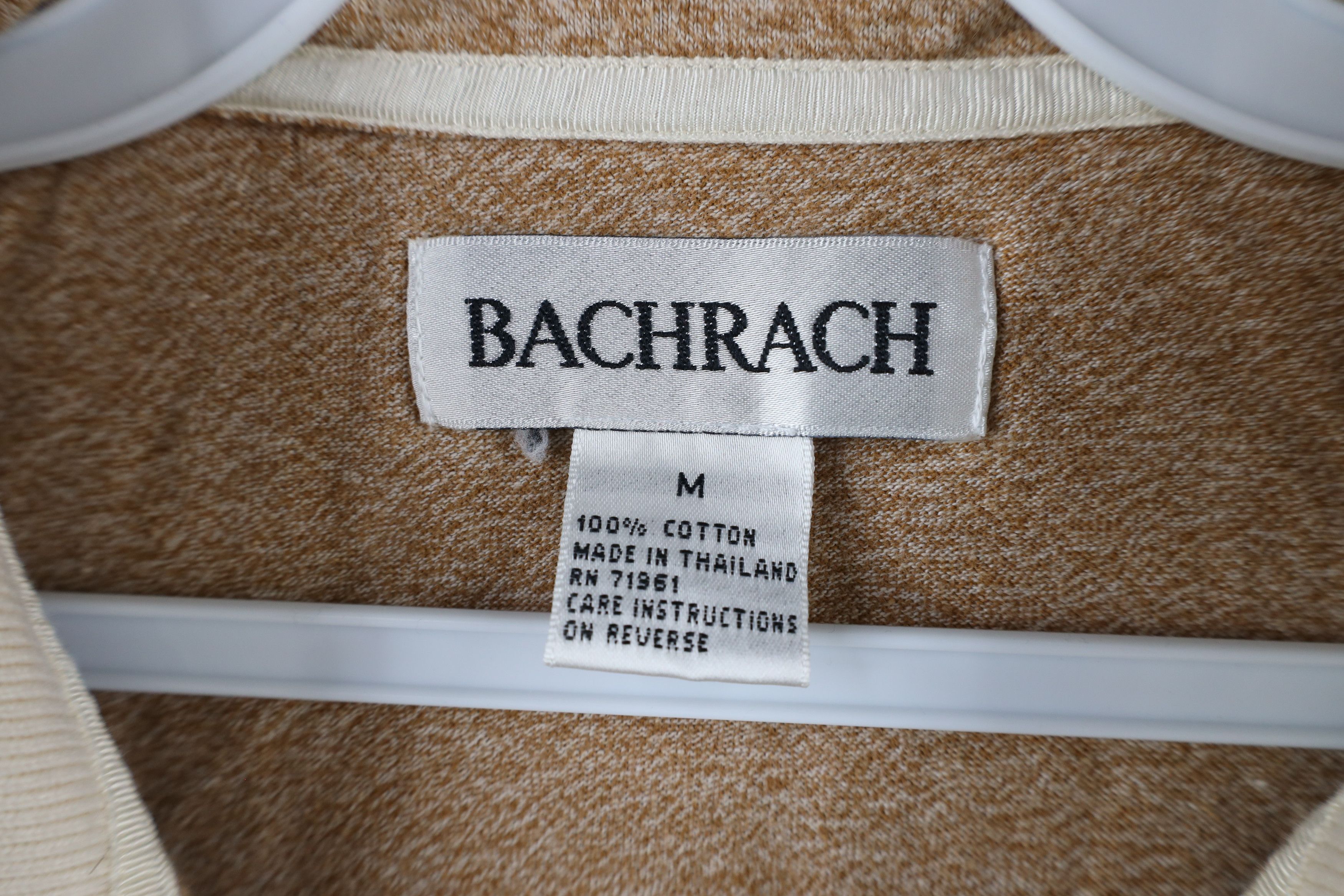 Vintage Vintage 90s Streetwear Long Sleeve Rugby Polo Shirt Beige Size US M / EU 48-50 / 2 - 5 Thumbnail