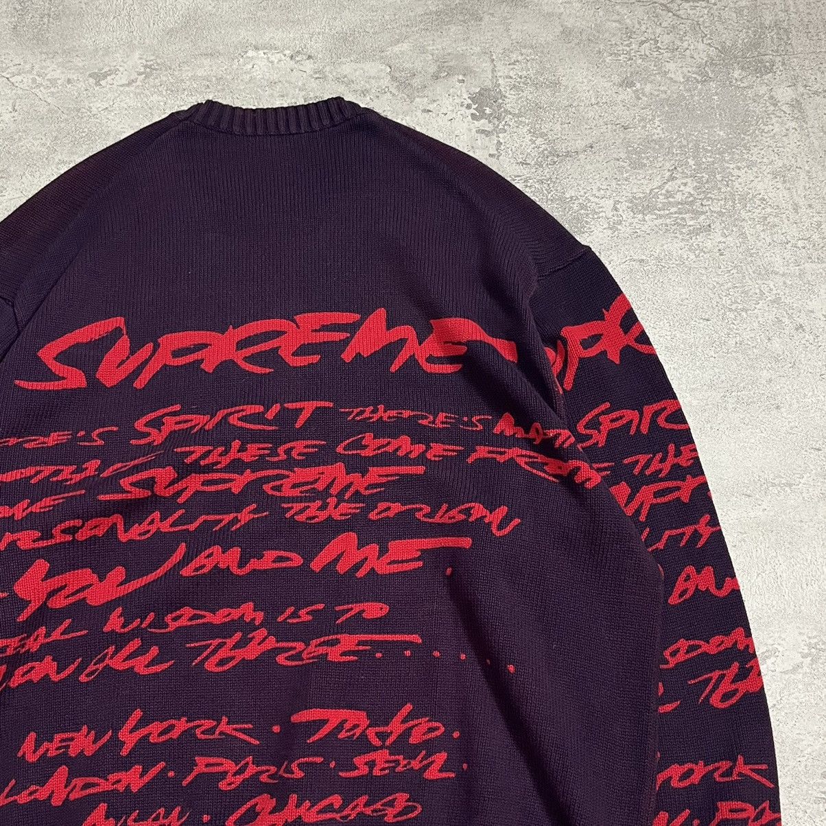 Futura × Supreme Supreme x Futura Knit Sweater SS24 Size US XXL / EU 58 / 5 - 6 Thumbnail